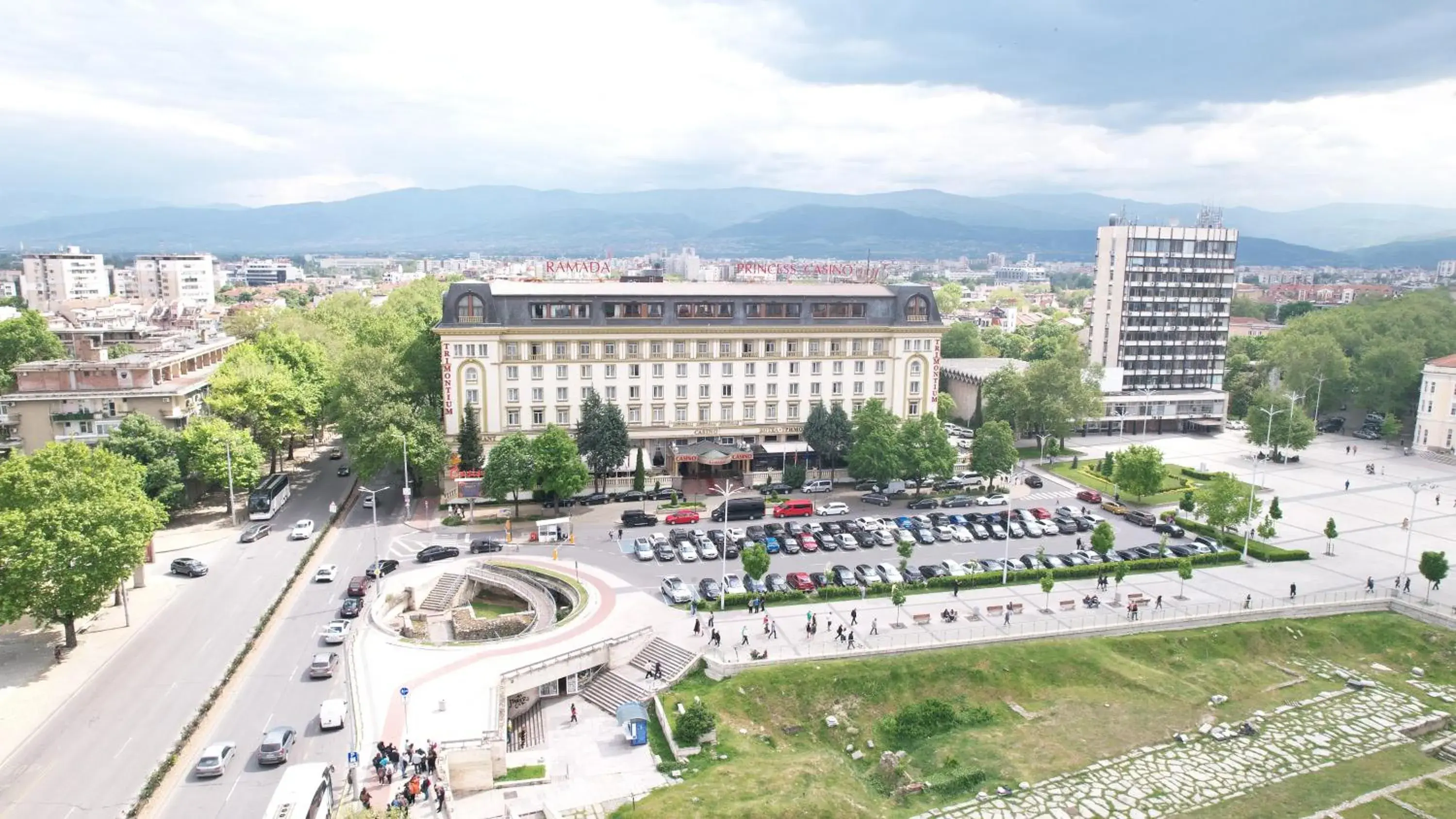 Bird's eye view in Ramada by Wyndham Plovdiv Trimontium Bird's eye view in Ramada by Wyndham Plovdiv Trimontium