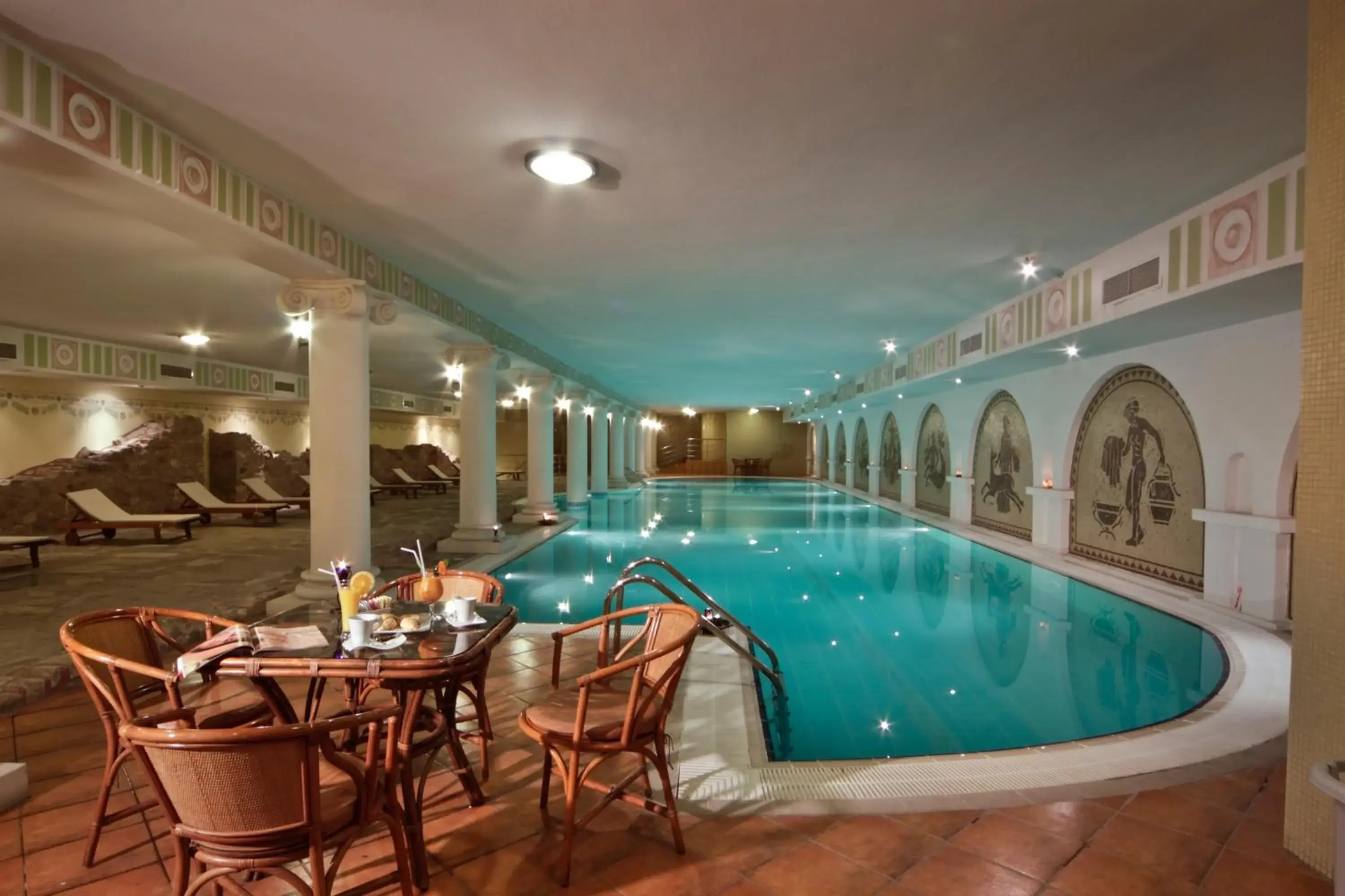 Swimming pool in Ramada by Wyndham Plovdiv Trimontium Swimming pool in Ramada by Wyndham Plovdiv Trimontium