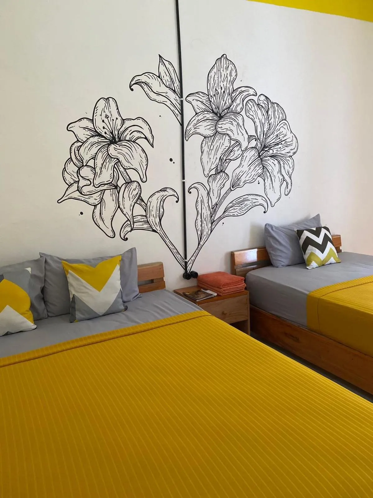 Bed in Banana Homestay
