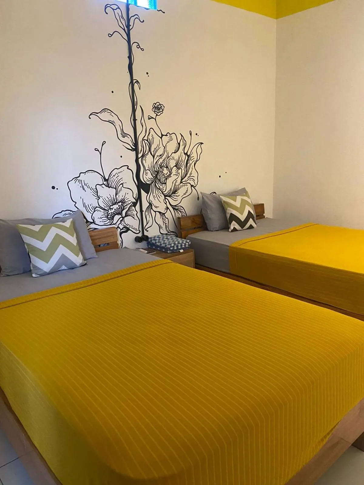 Bed in Banana Homestay
