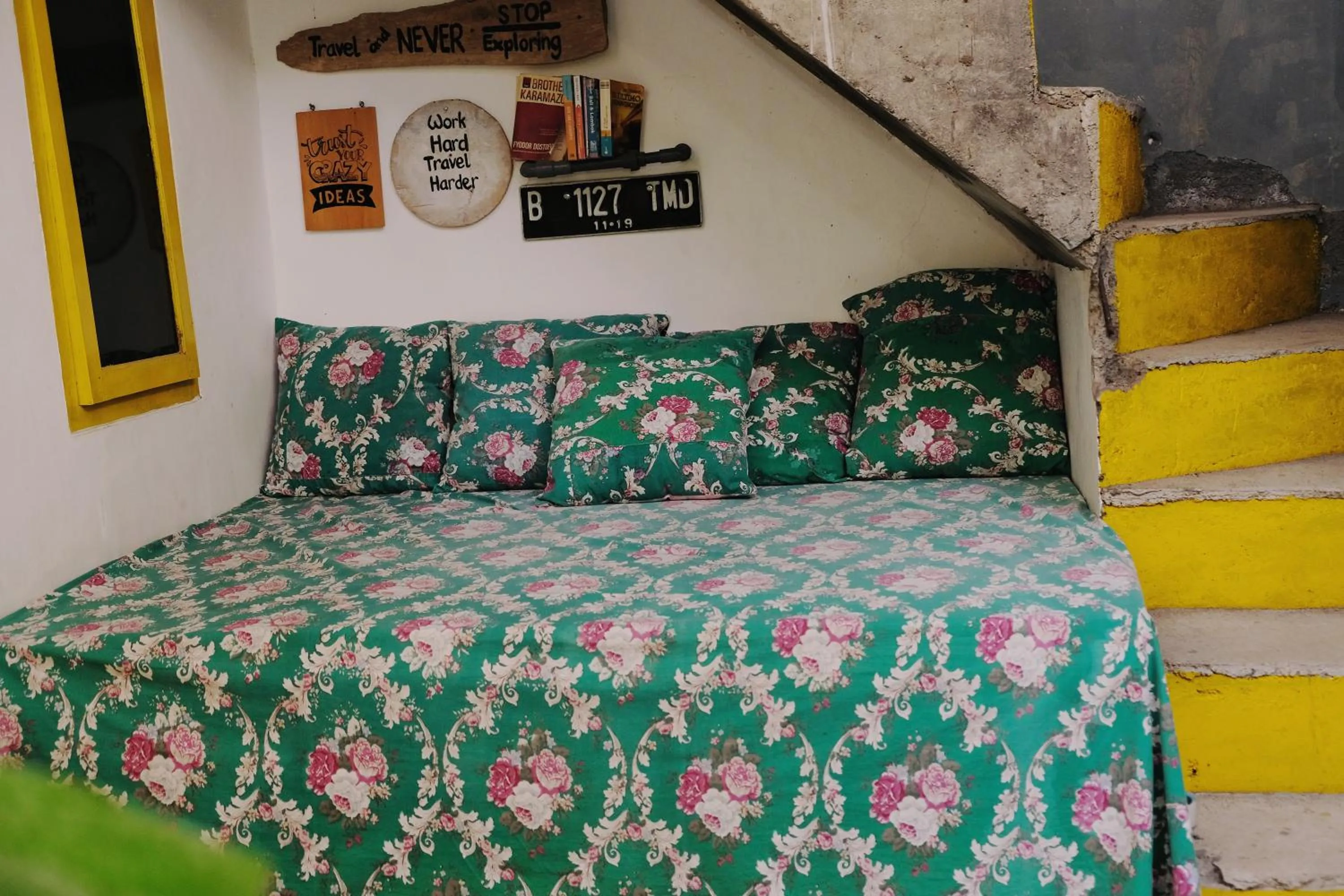 Bed in Banana Homestay