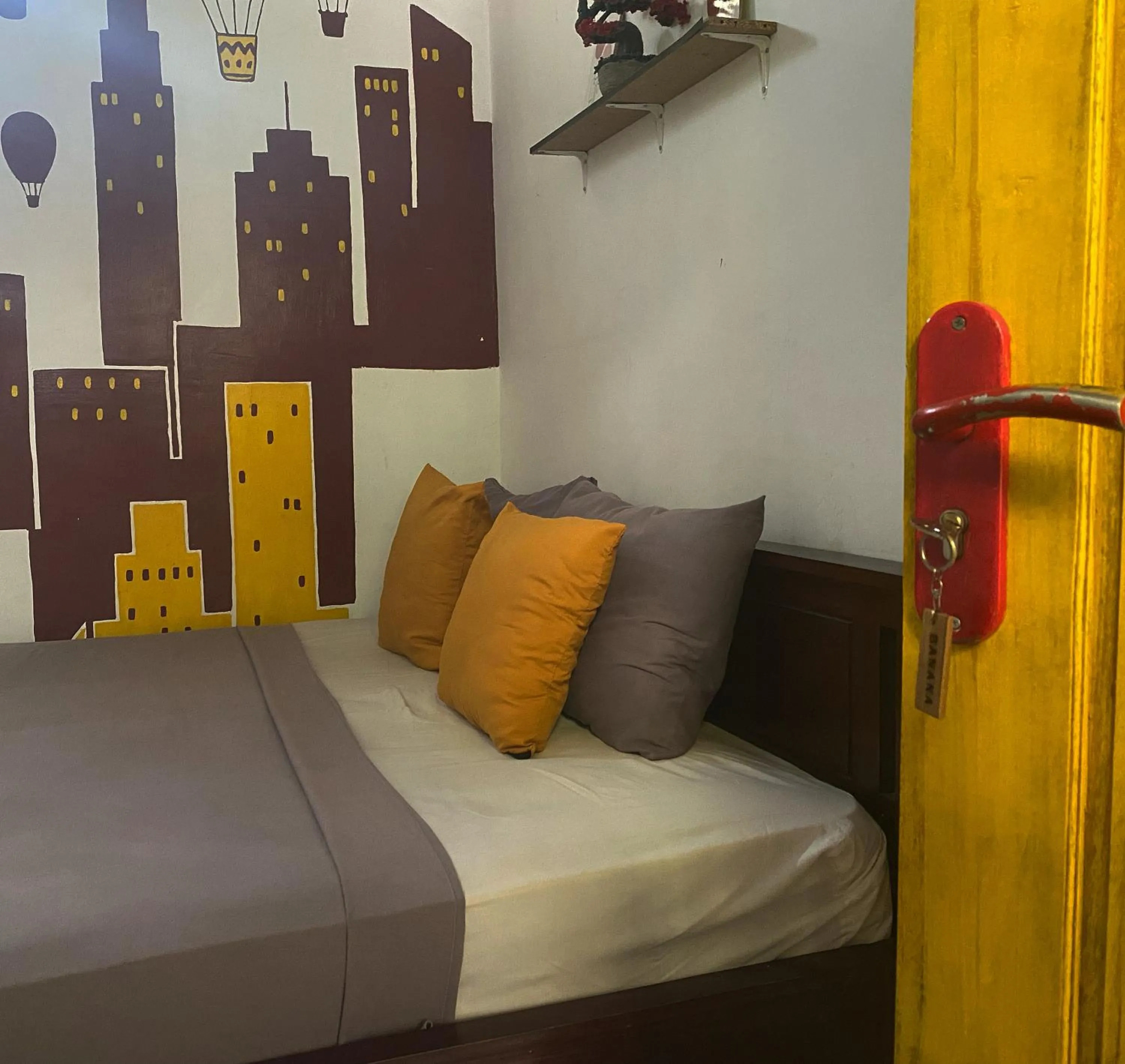 Bed in Banana Homestay