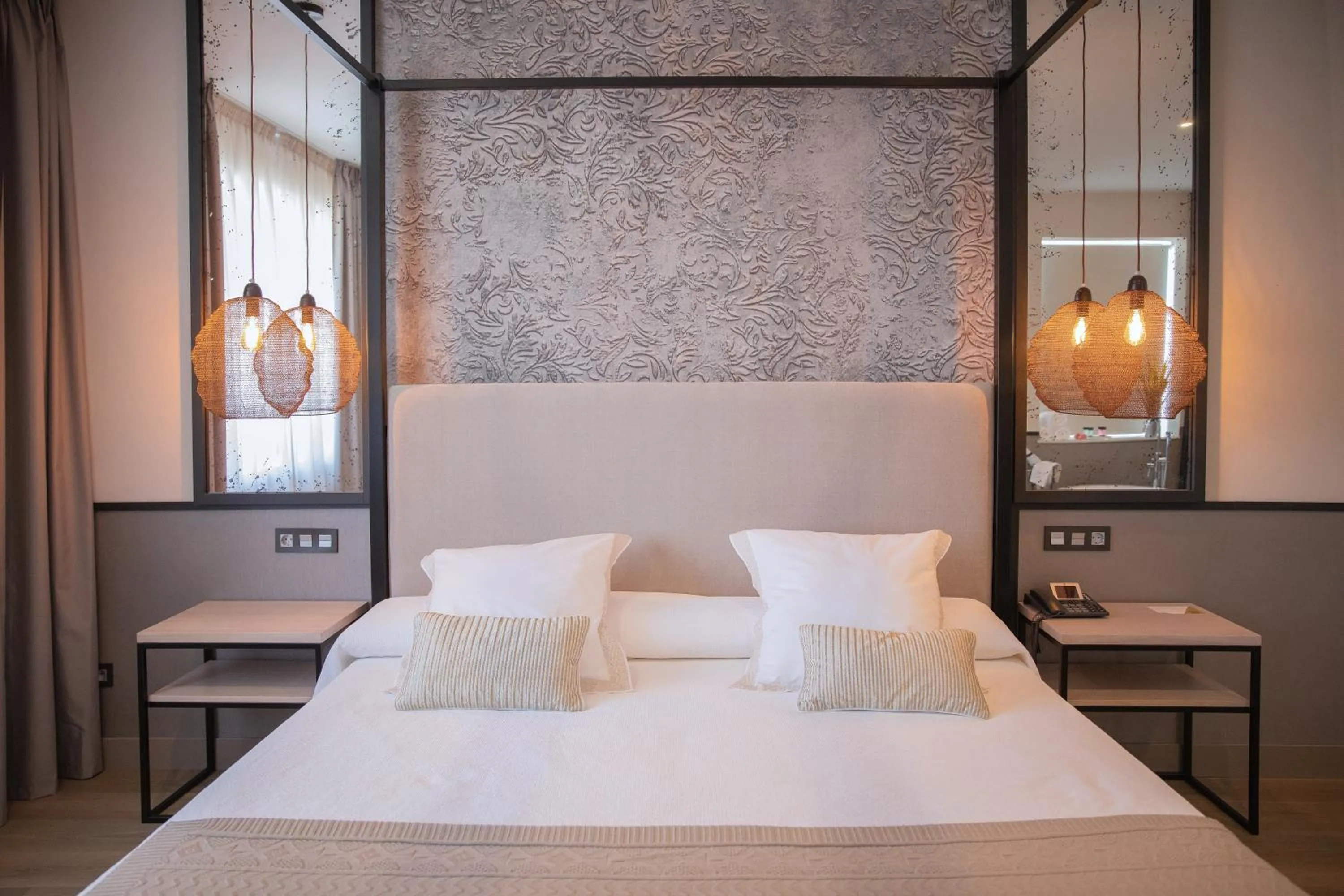 Bed in Hotel Paraiso Granada