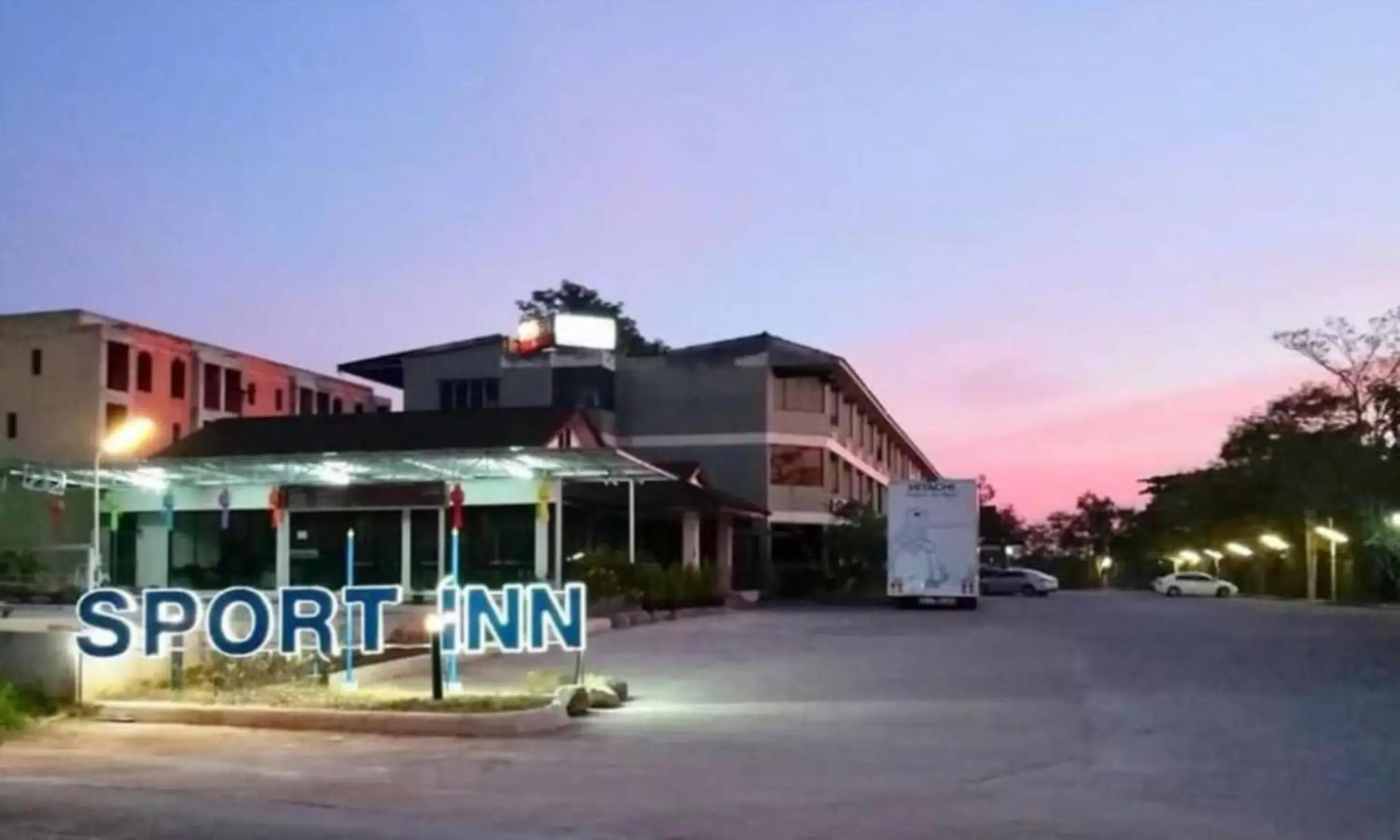 Property building in Sport Inn Property building in Sport Inn