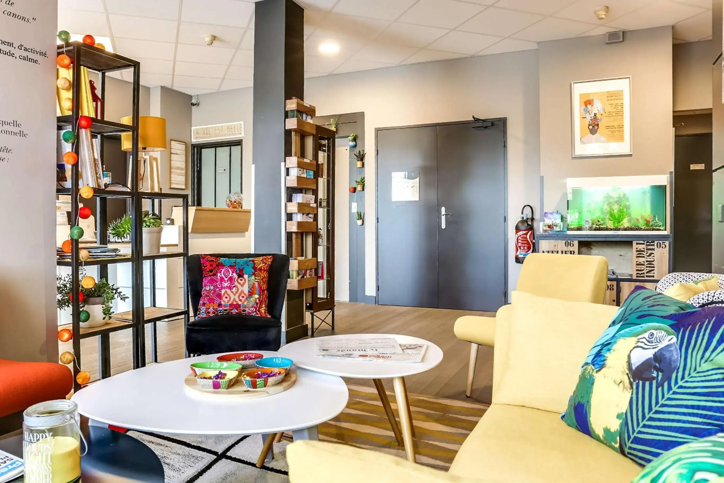 Lounge or bar in Brit Hotel Saint-Nazaire Centre Lounge or bar in Brit Hotel Saint-Nazaire Centre