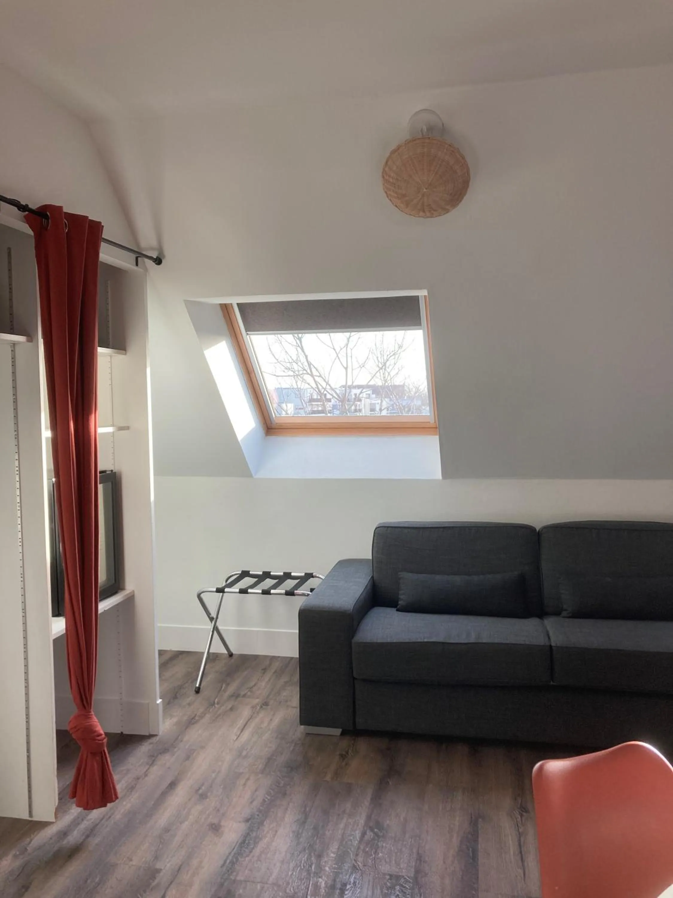 Living room in Brit Hotel Saint-Nazaire Centre