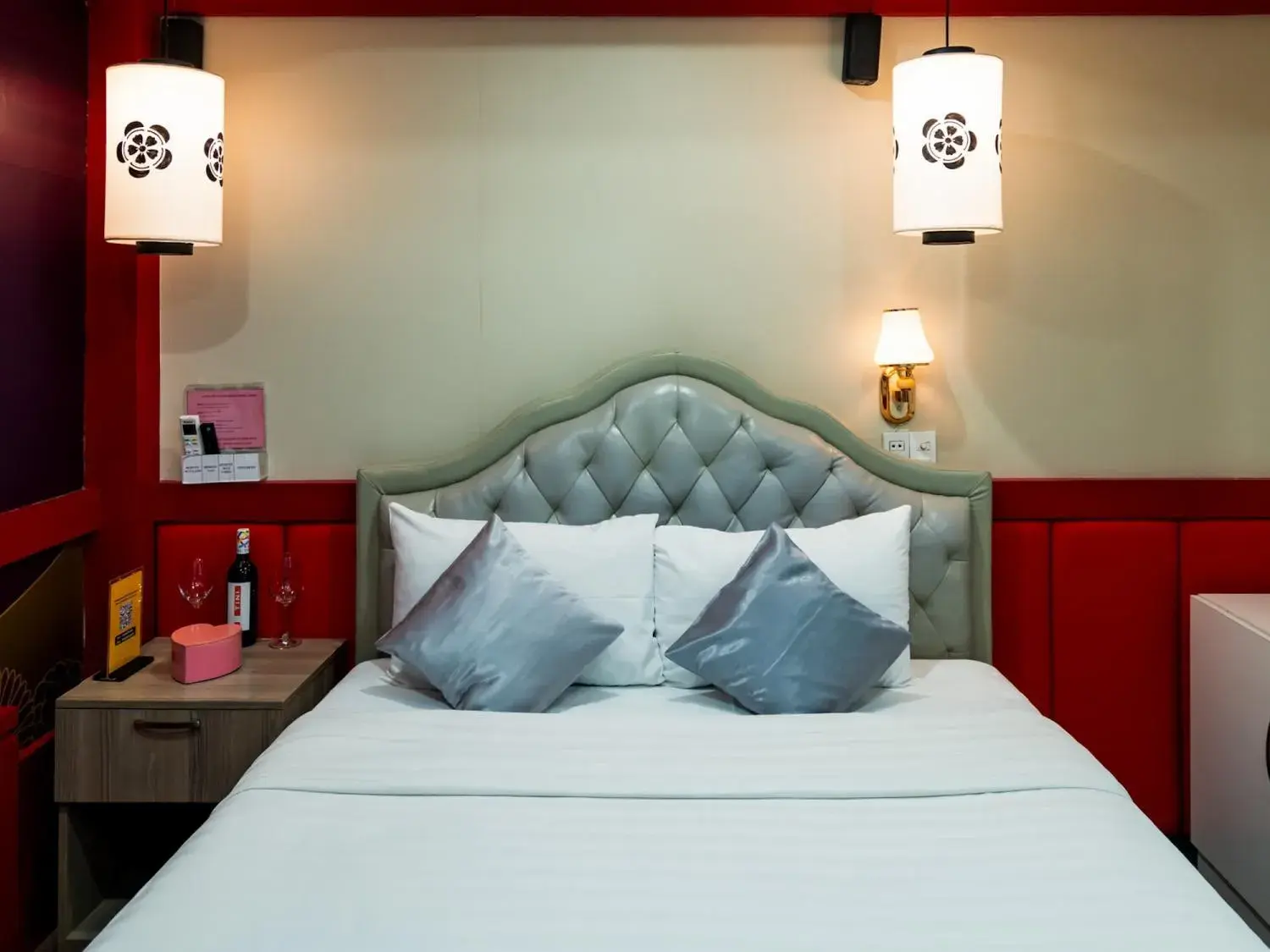 Bed in Cupid Hotel Bed in Cupid Hotel