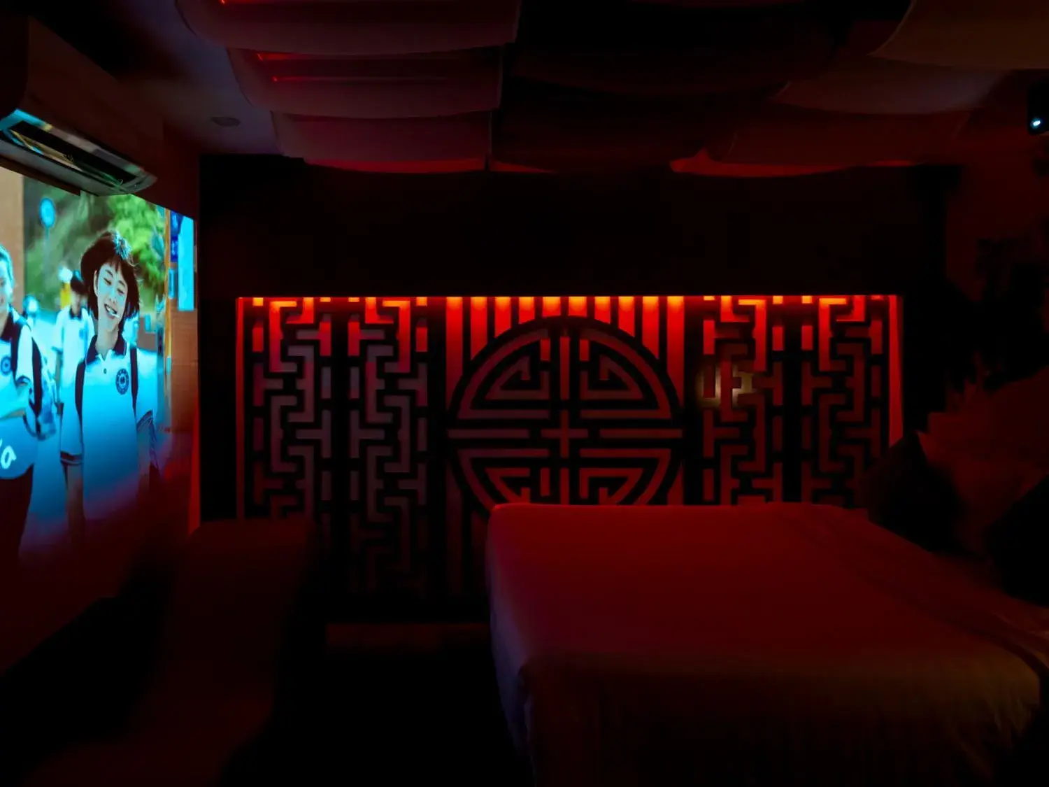 Bed in Cupid Hotel Bed in Cupid Hotel