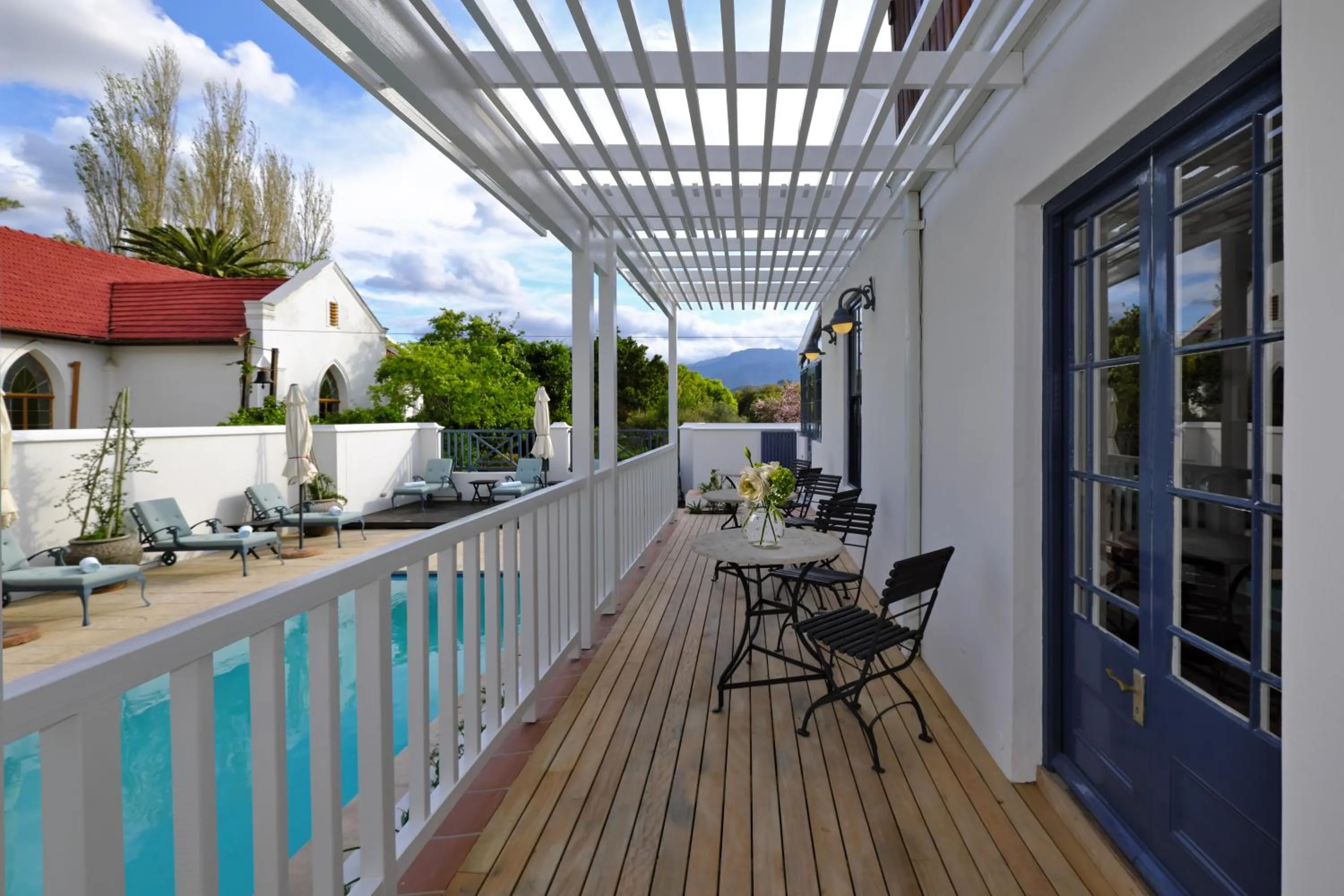 Balcony/Terrace in Chapter House Boutique Hotel by The Living Journey Collection