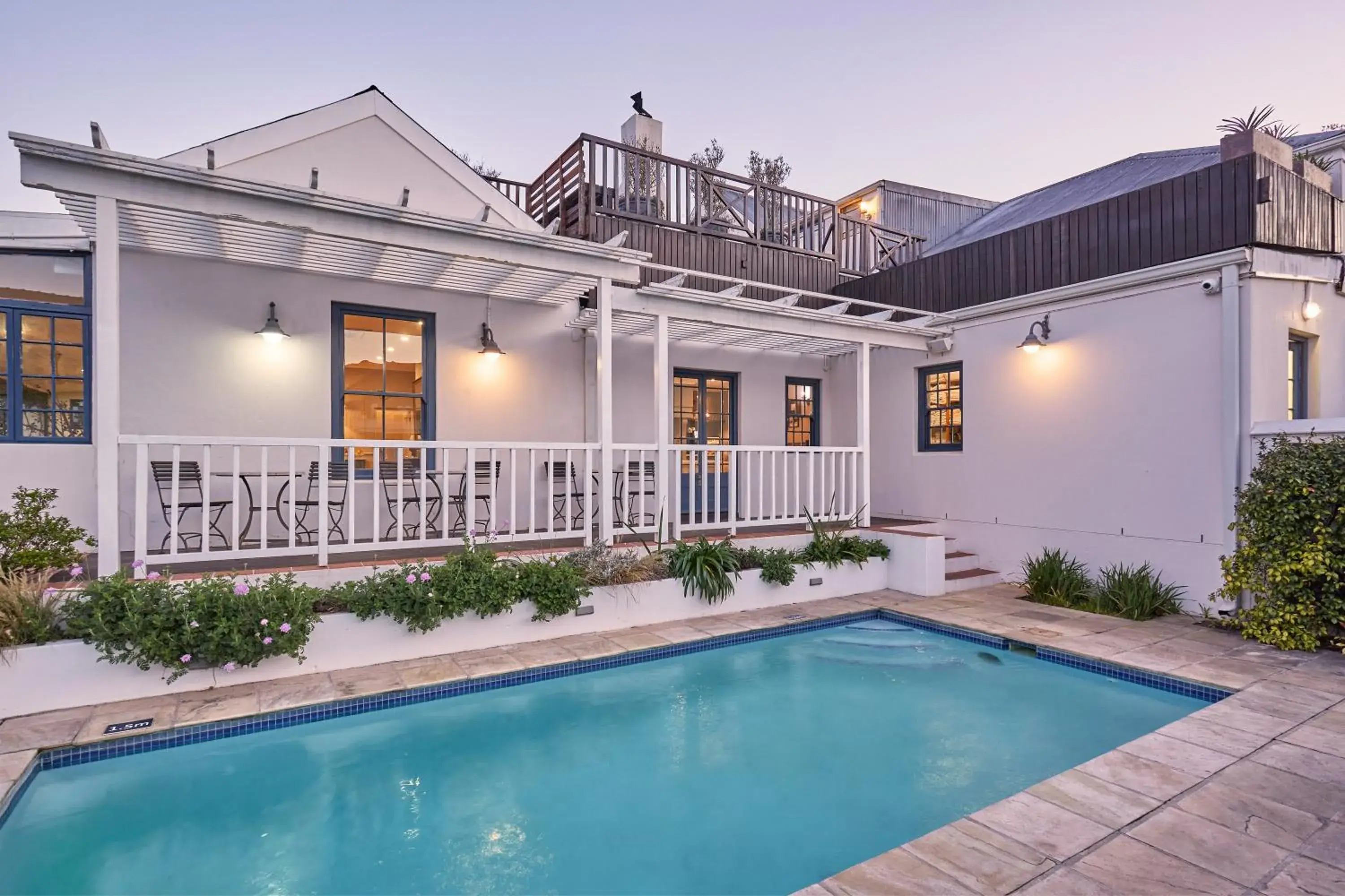 Swimming pool in Chapter House Boutique Hotel by The Living Journey Collection Swimming pool in Chapter House Boutique Hotel by The Living Journey Collection