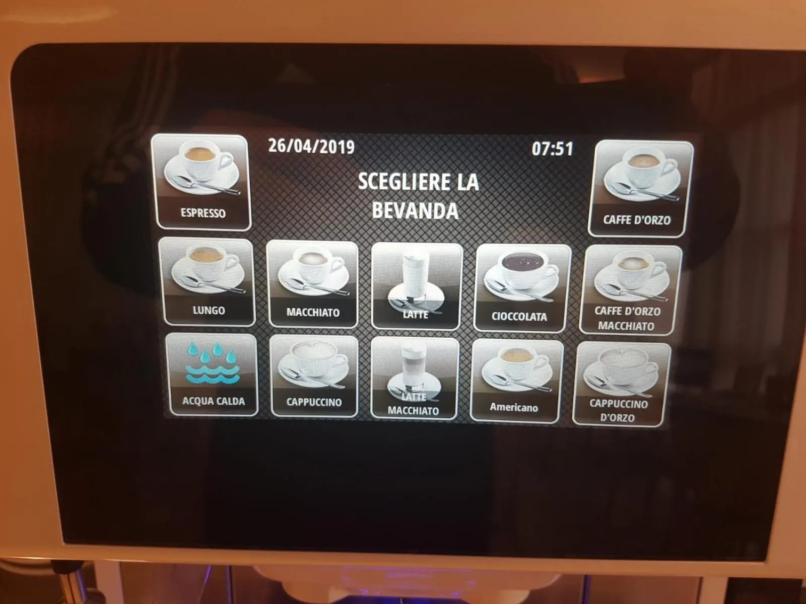 Non alcoholic drinks in Hotel Adele