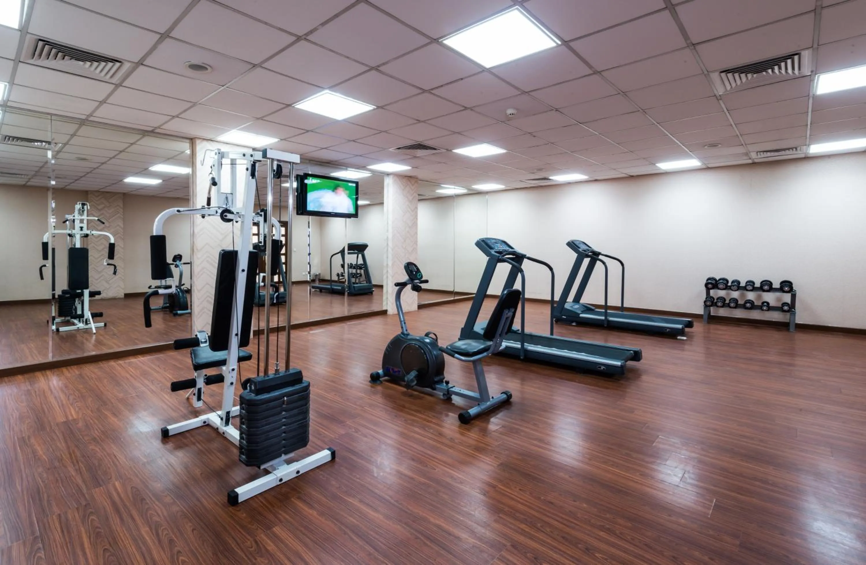 Fitness centre/facilities in Boudl Al Malaz