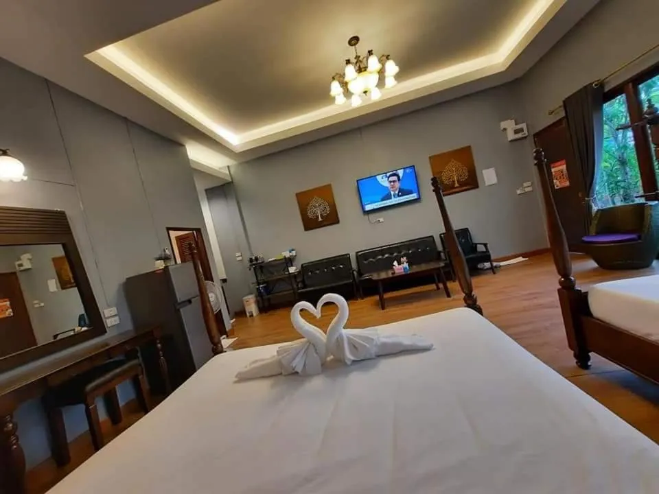 Bed in Amantra homestay & village