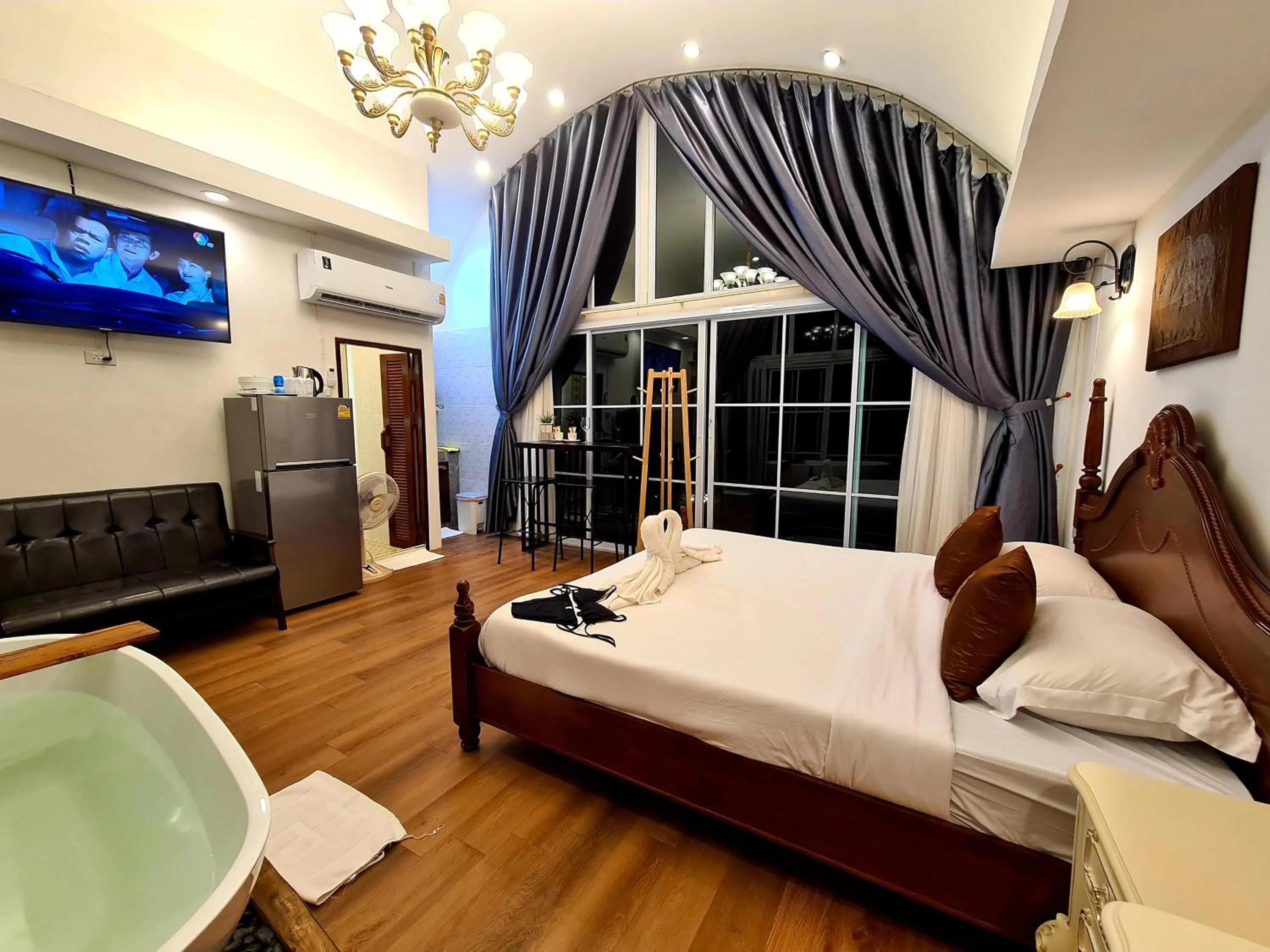 Bed in Amantra homestay & village