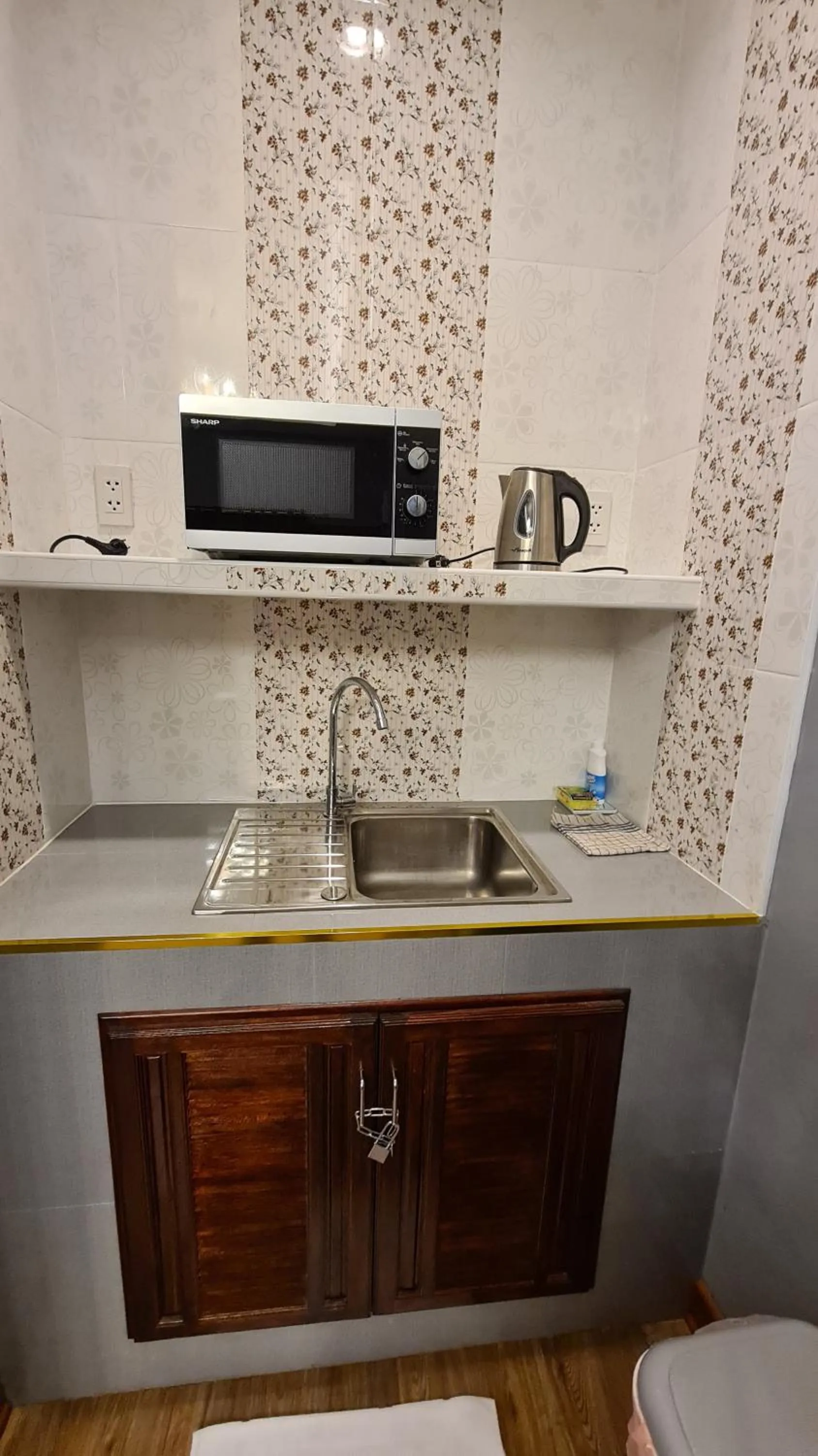 Kitchen or kitchenette in Amantra homestay & village