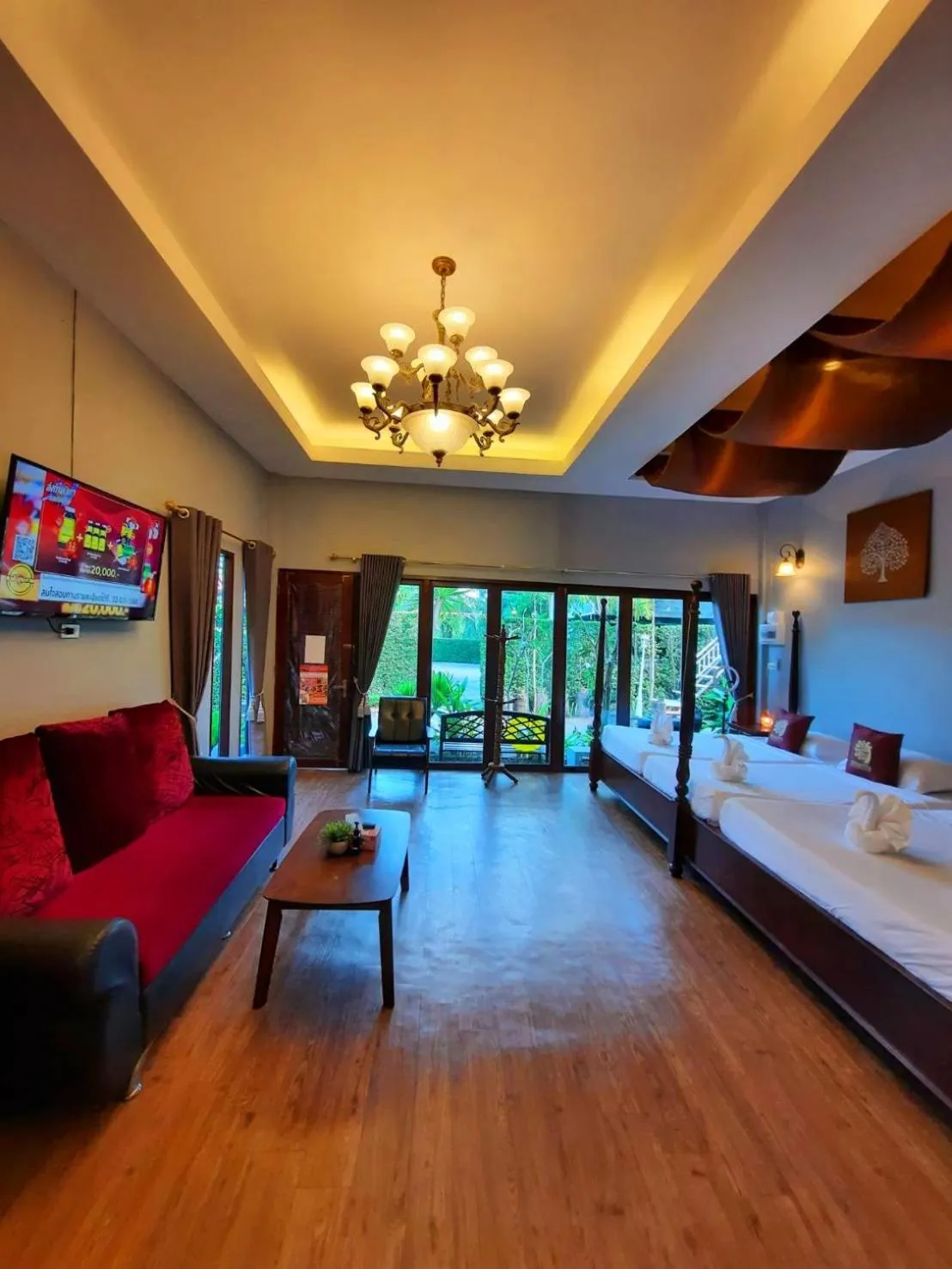 Bed in Amantra homestay & village
