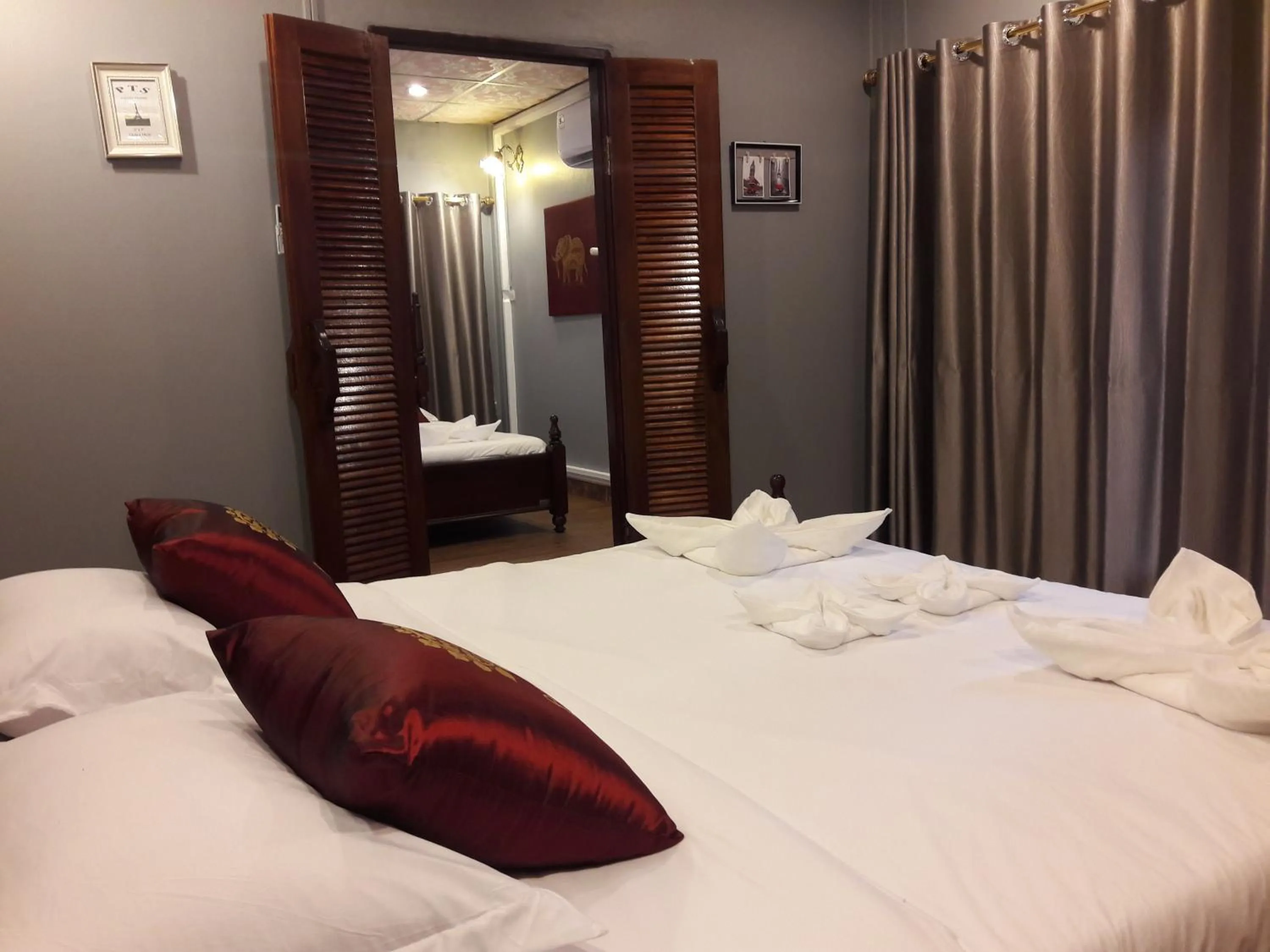 Bed in Amantra homestay & village