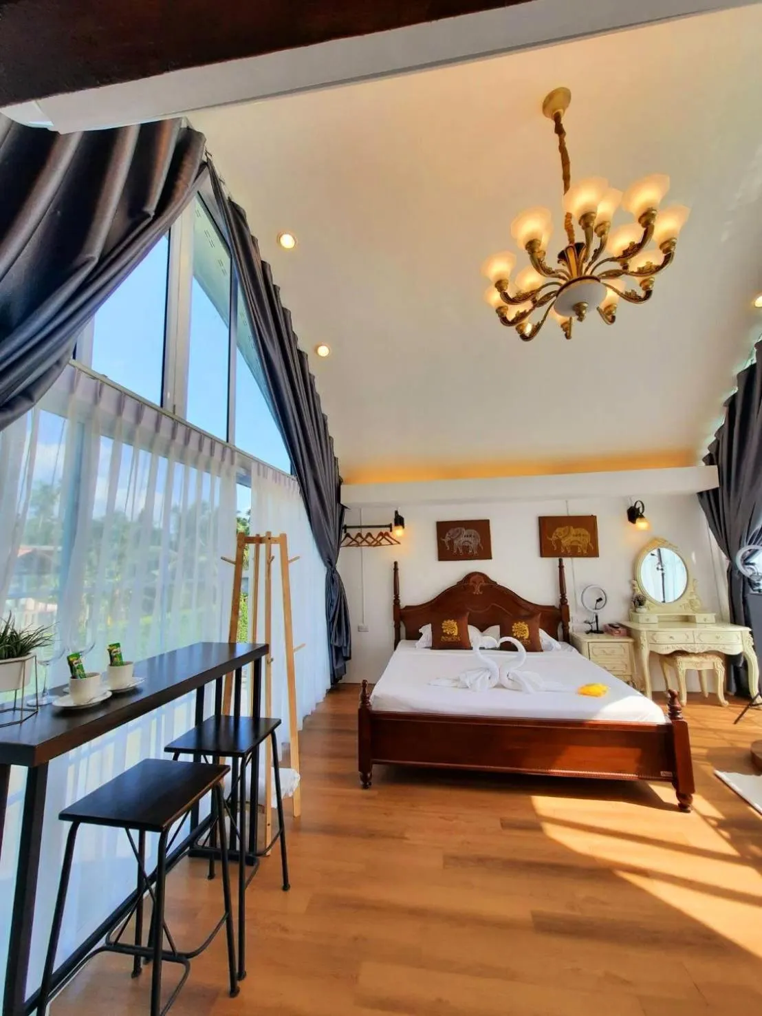 Bed in Amantra homestay & village