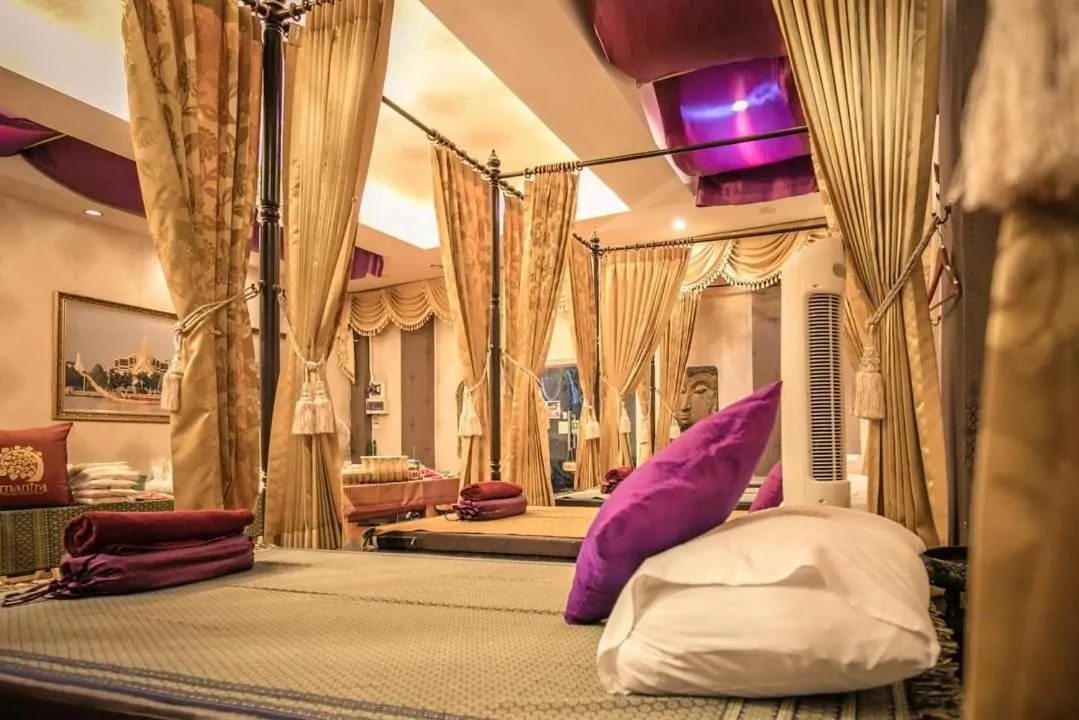 Bed in Amantra homestay & village