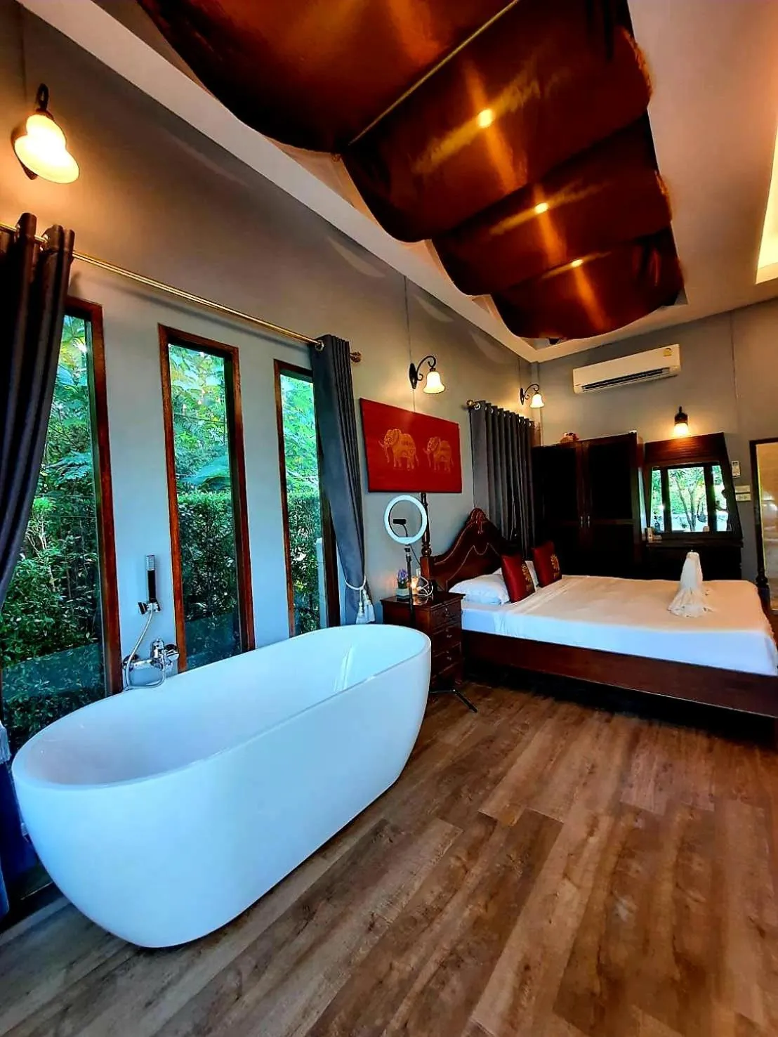 Property building, Bed in Amantra homestay & village