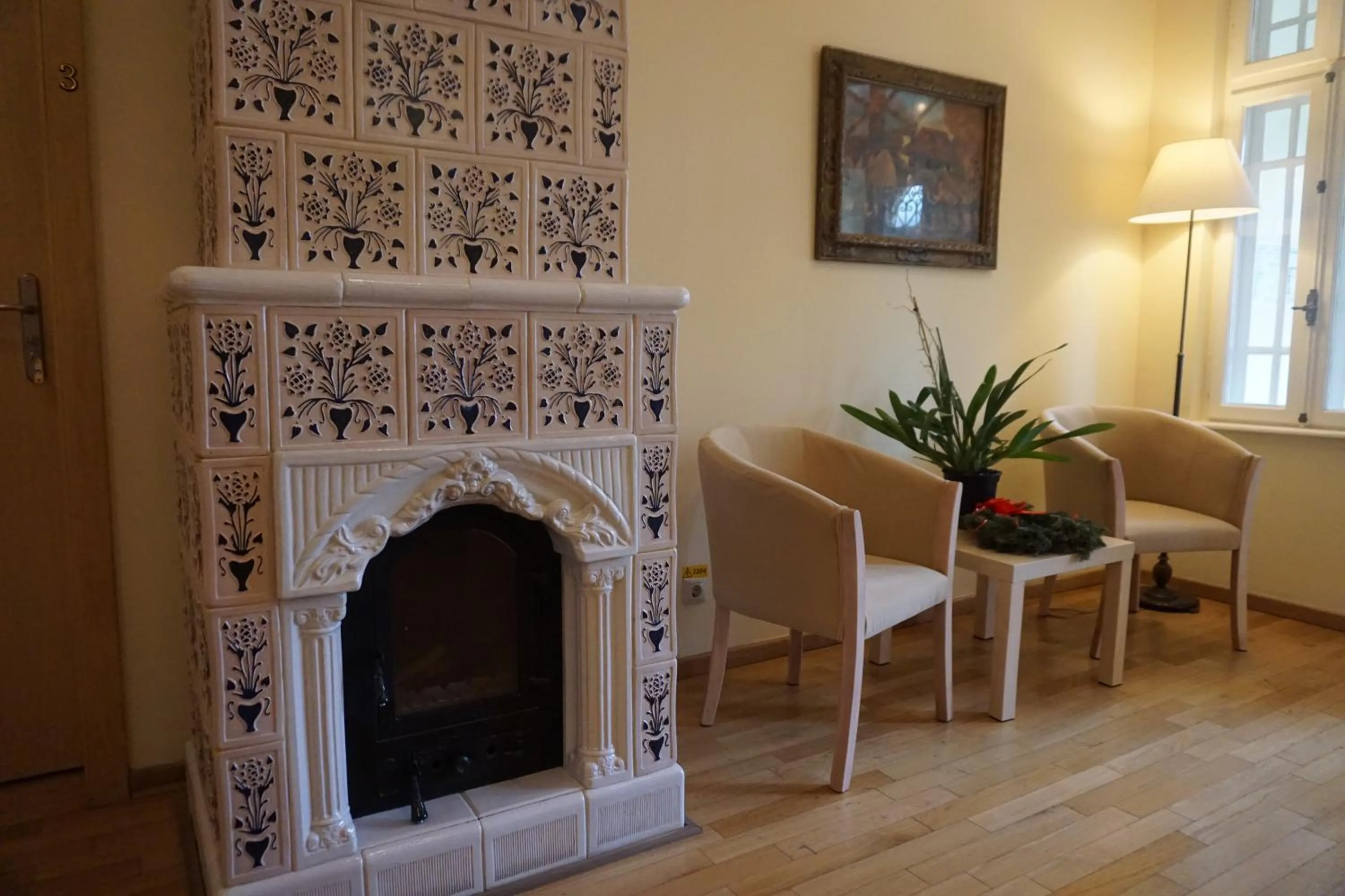 Decorative detail in Vila Arizto