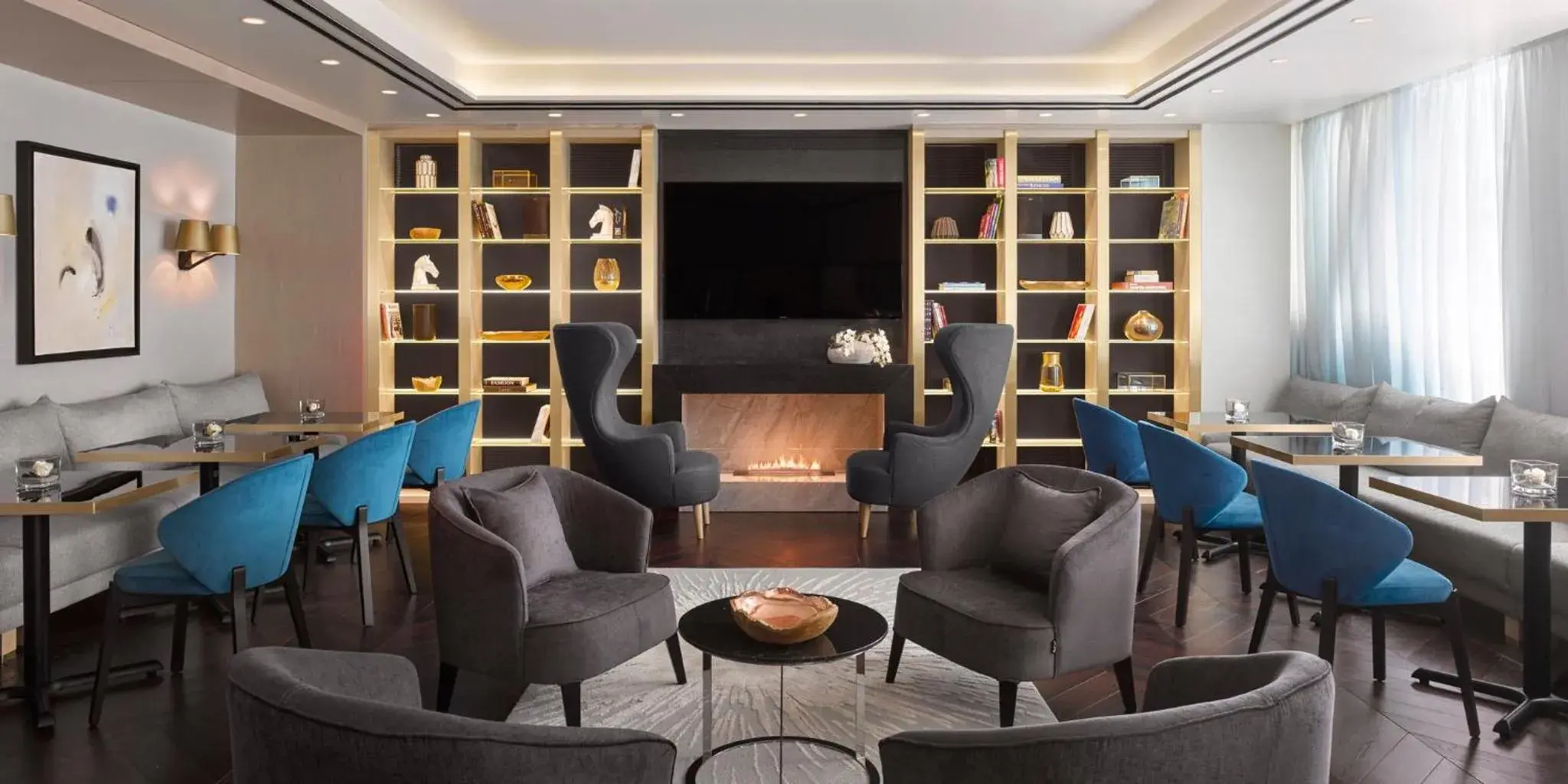 Lobby or reception in InterContinental Sofia by IHG Lobby or reception in InterContinental Sofia by IHG
