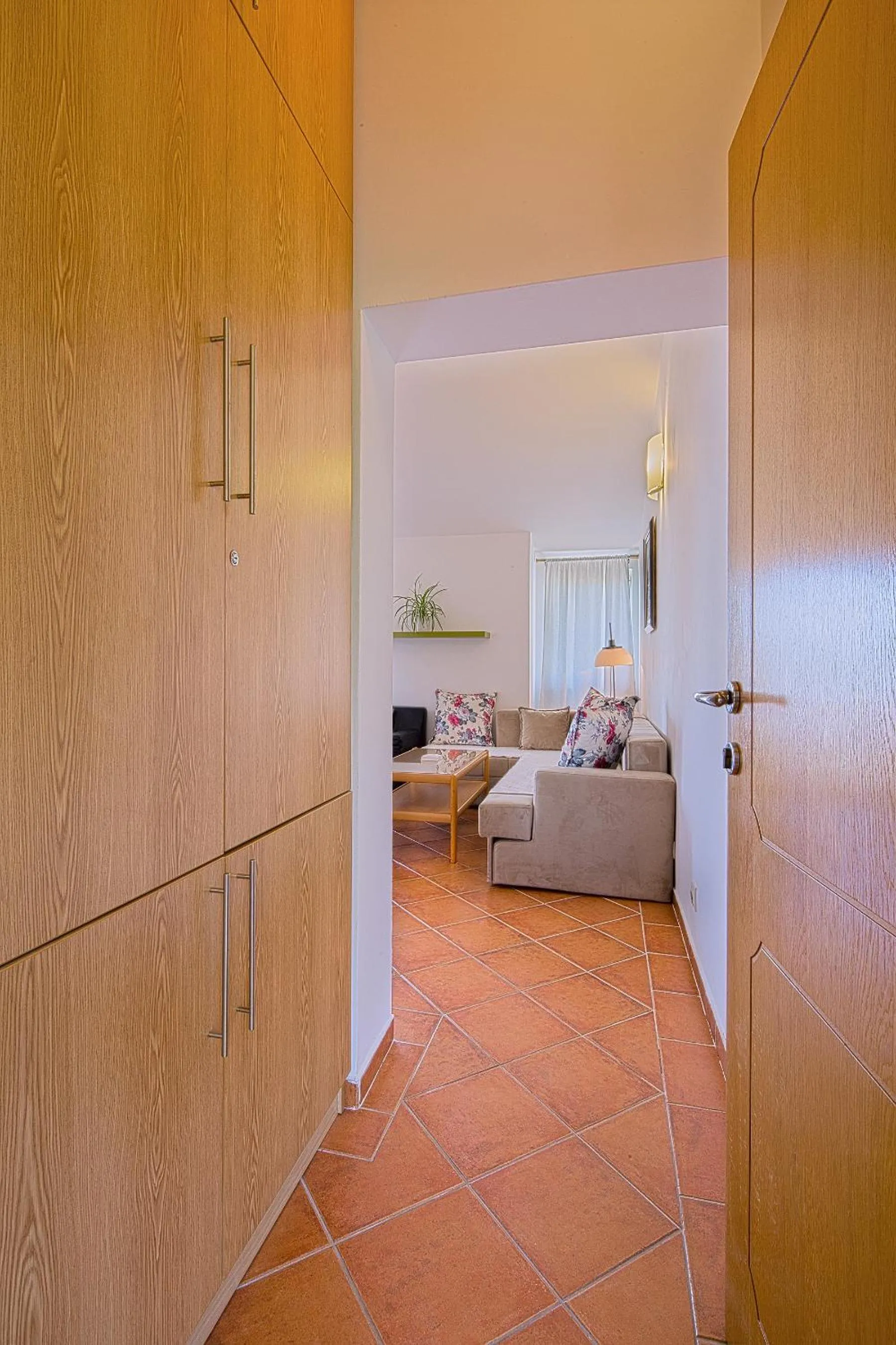 Living room, Bed in Apartments Bloom Bečići
