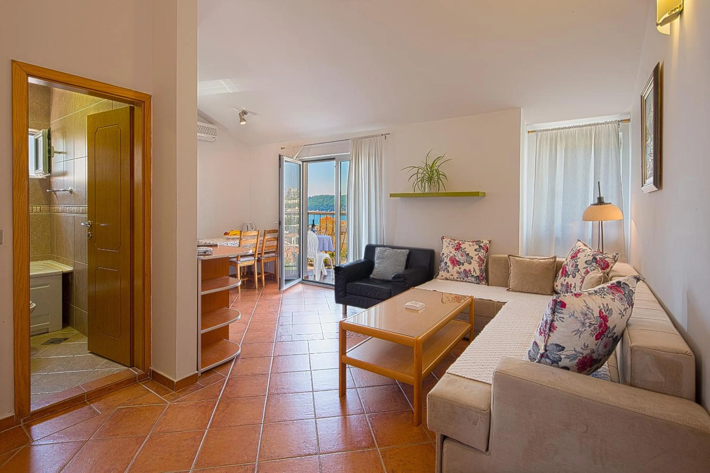 Living room in Apartments Bloom Bečići