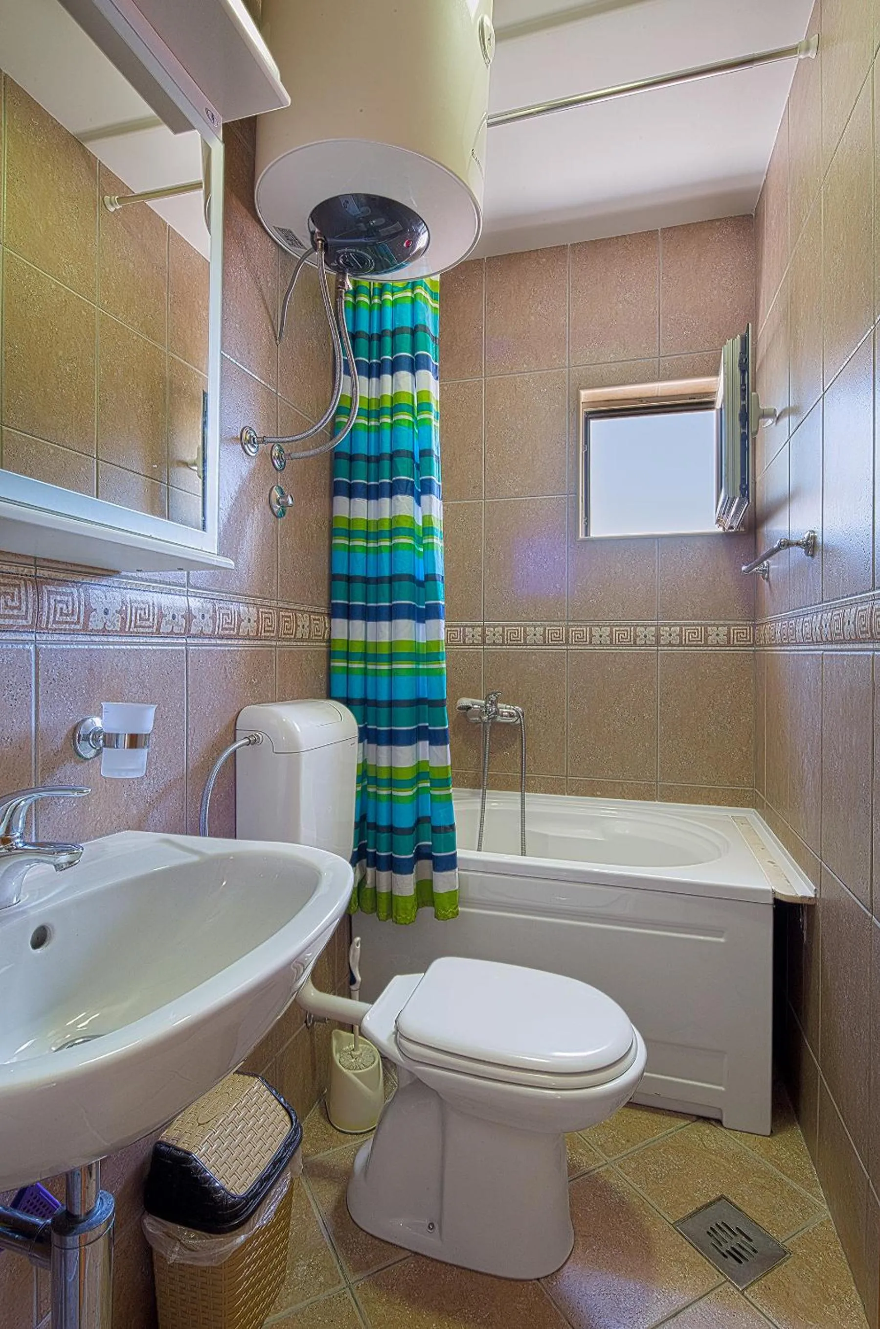 Bathroom in Apartments Bloom Bečići