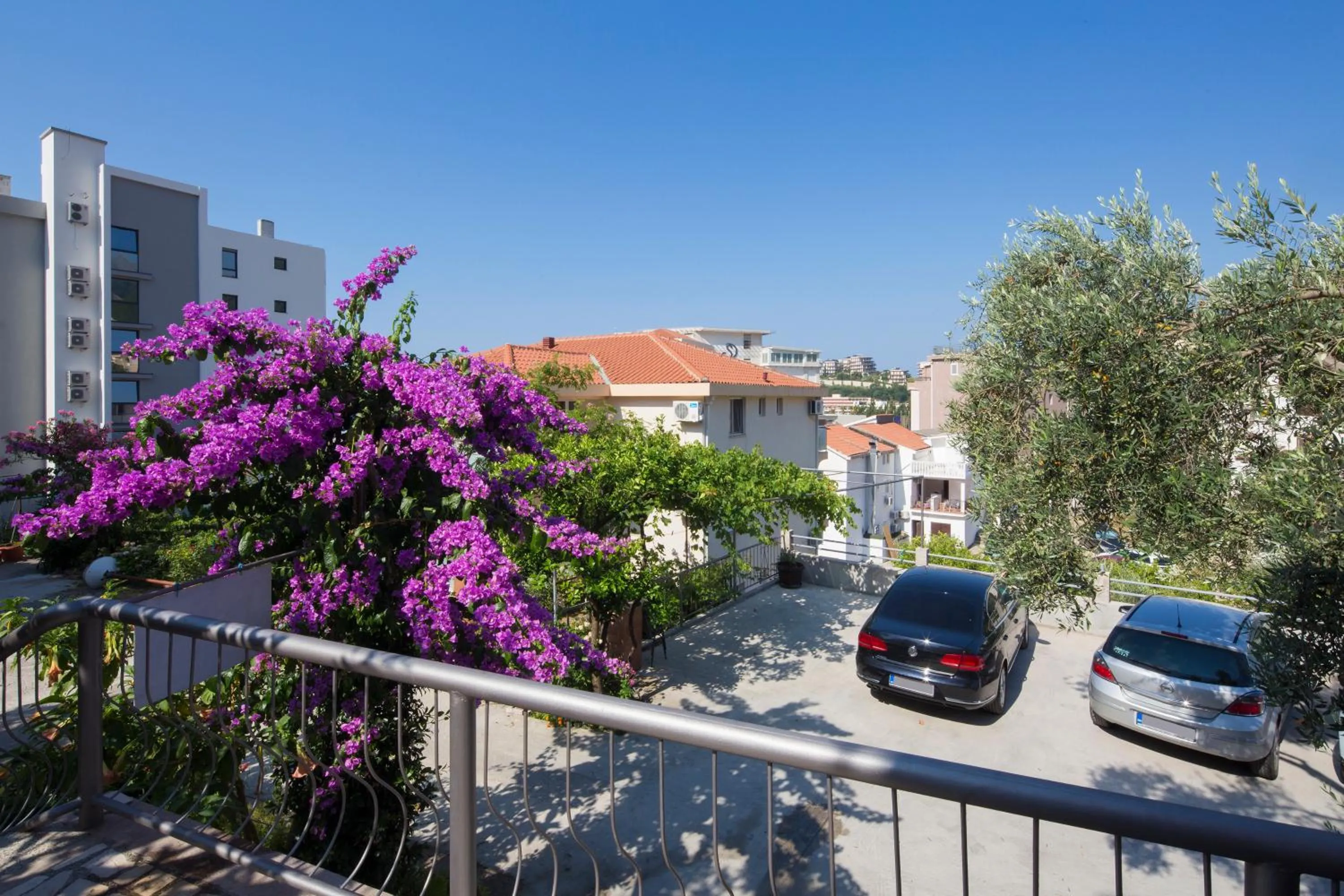 Parking in Apartments Bloom Bečići