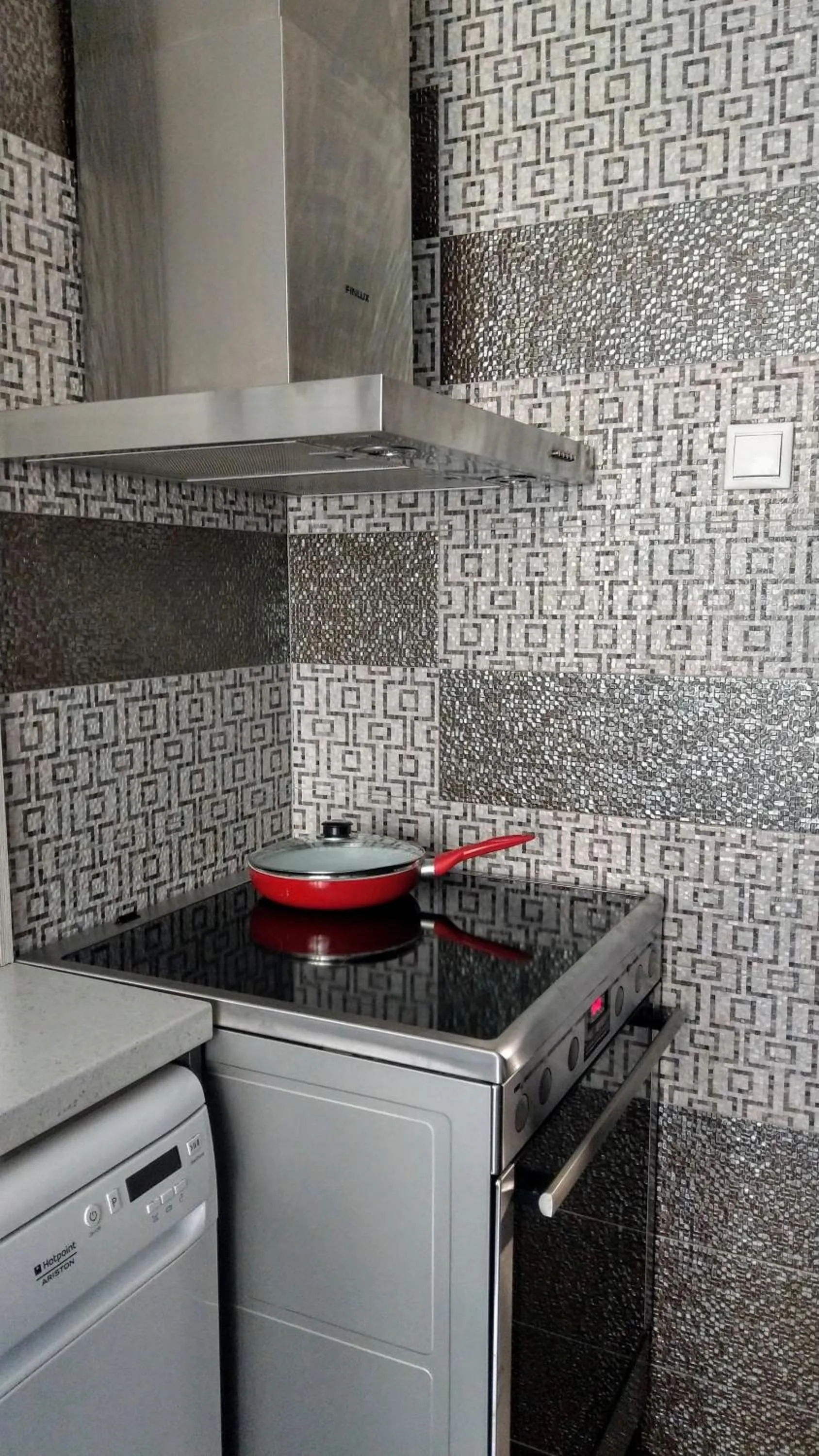 Kitchen or kitchenette in Starflat Quiet Parkside Suite