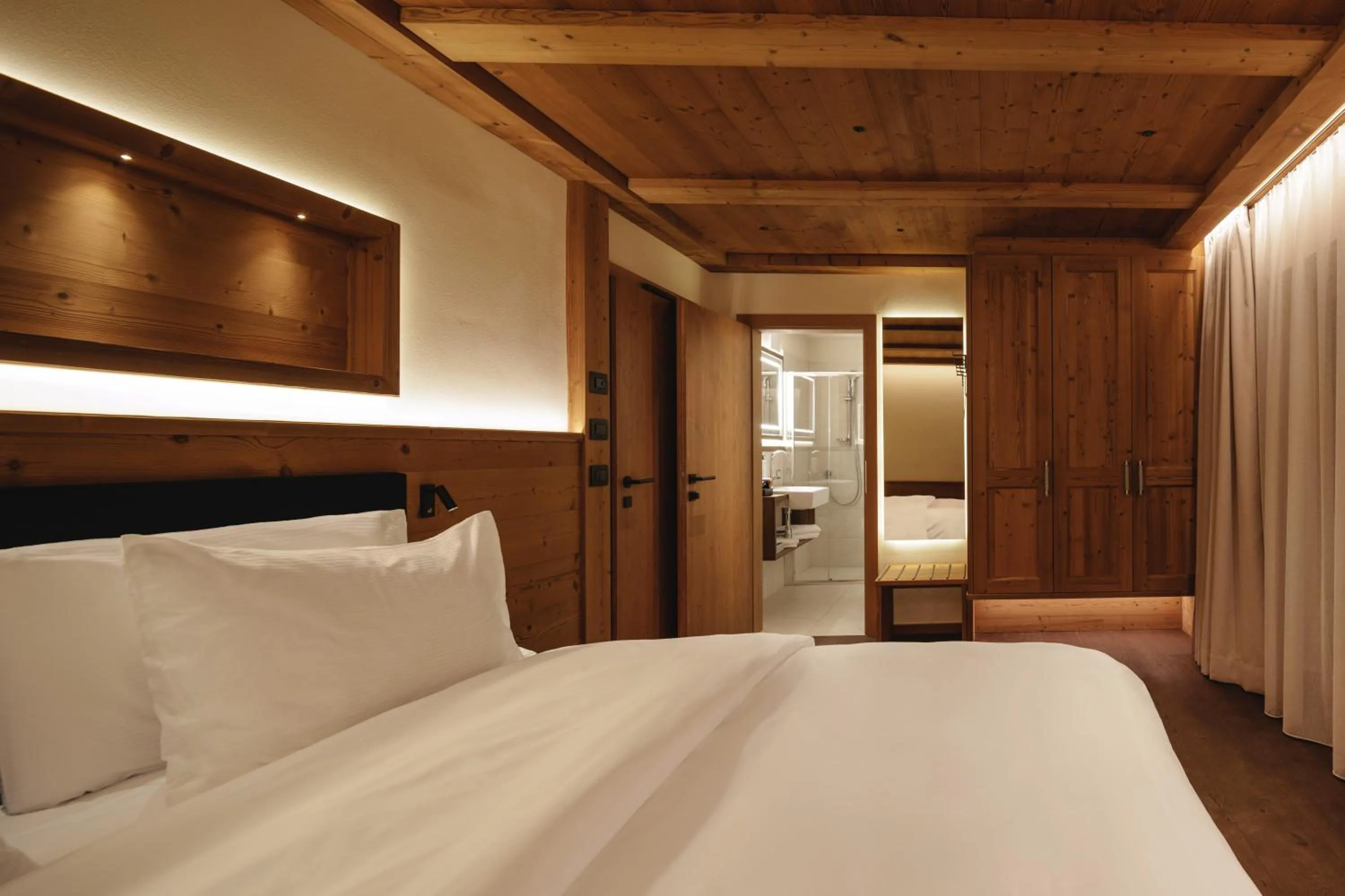 Bed in Hotel Fil Da Mont