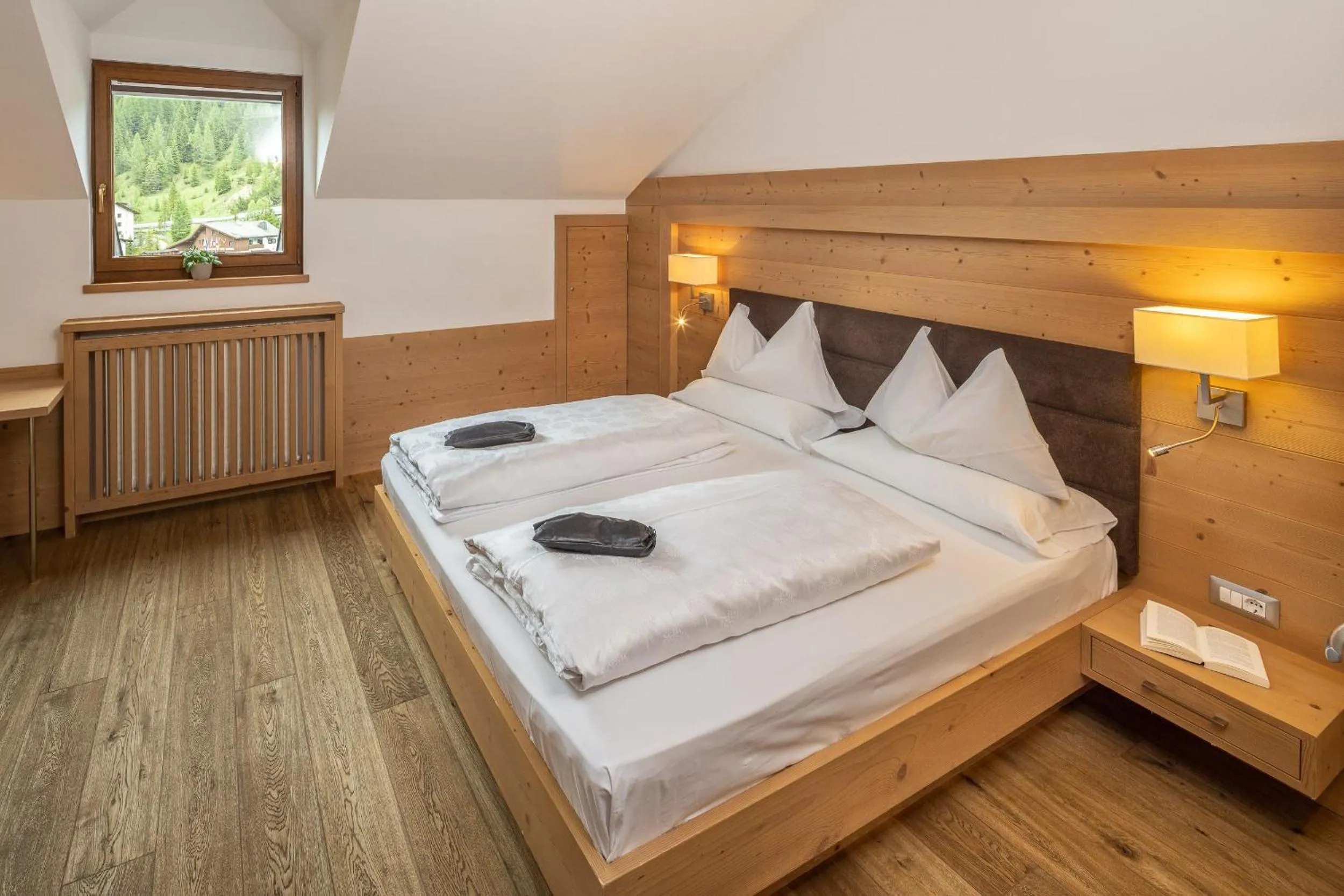 Bed in Hotel Fil Da Mont