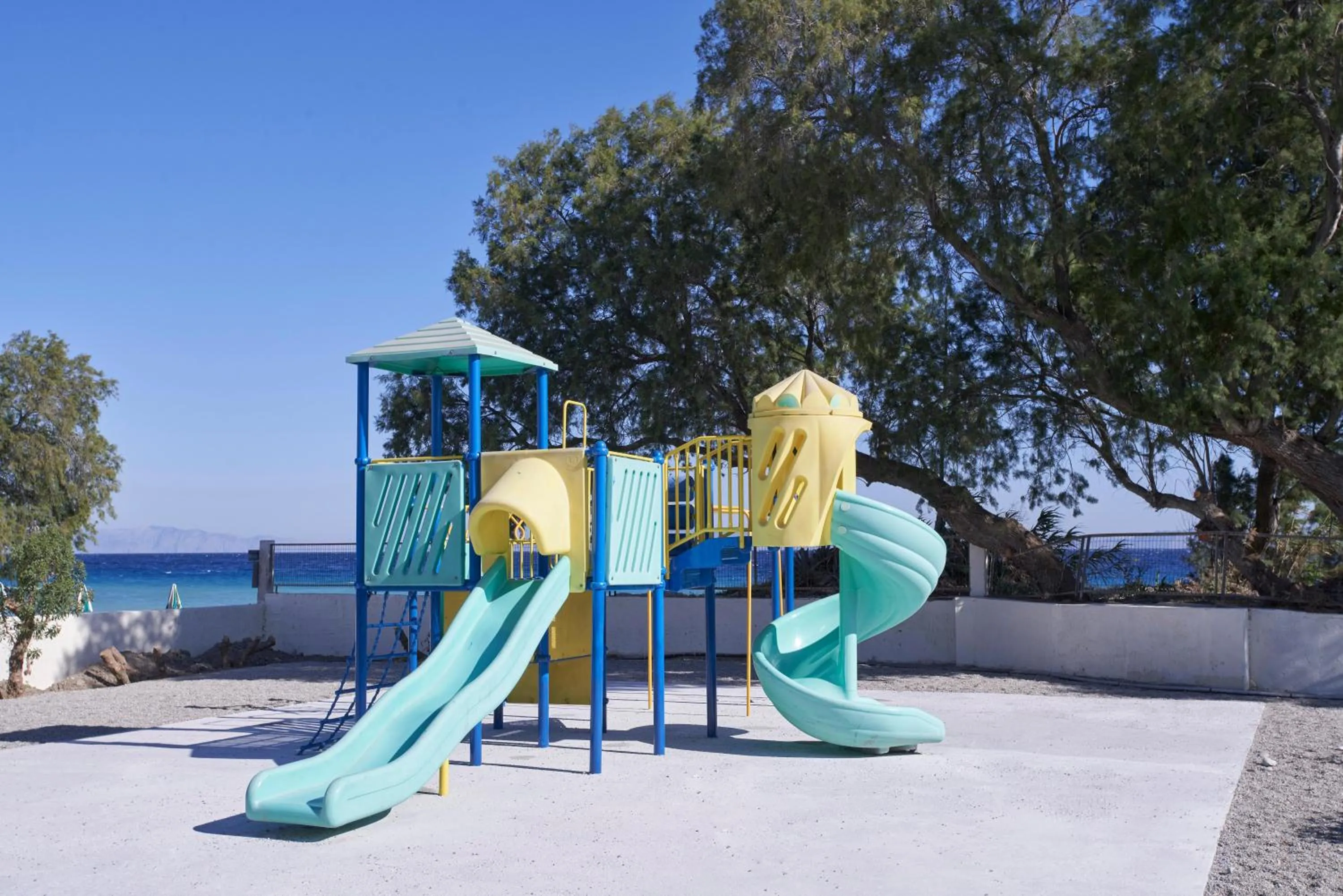 Balcony/Terrace, Children's Play Area in Blue Bay Resort