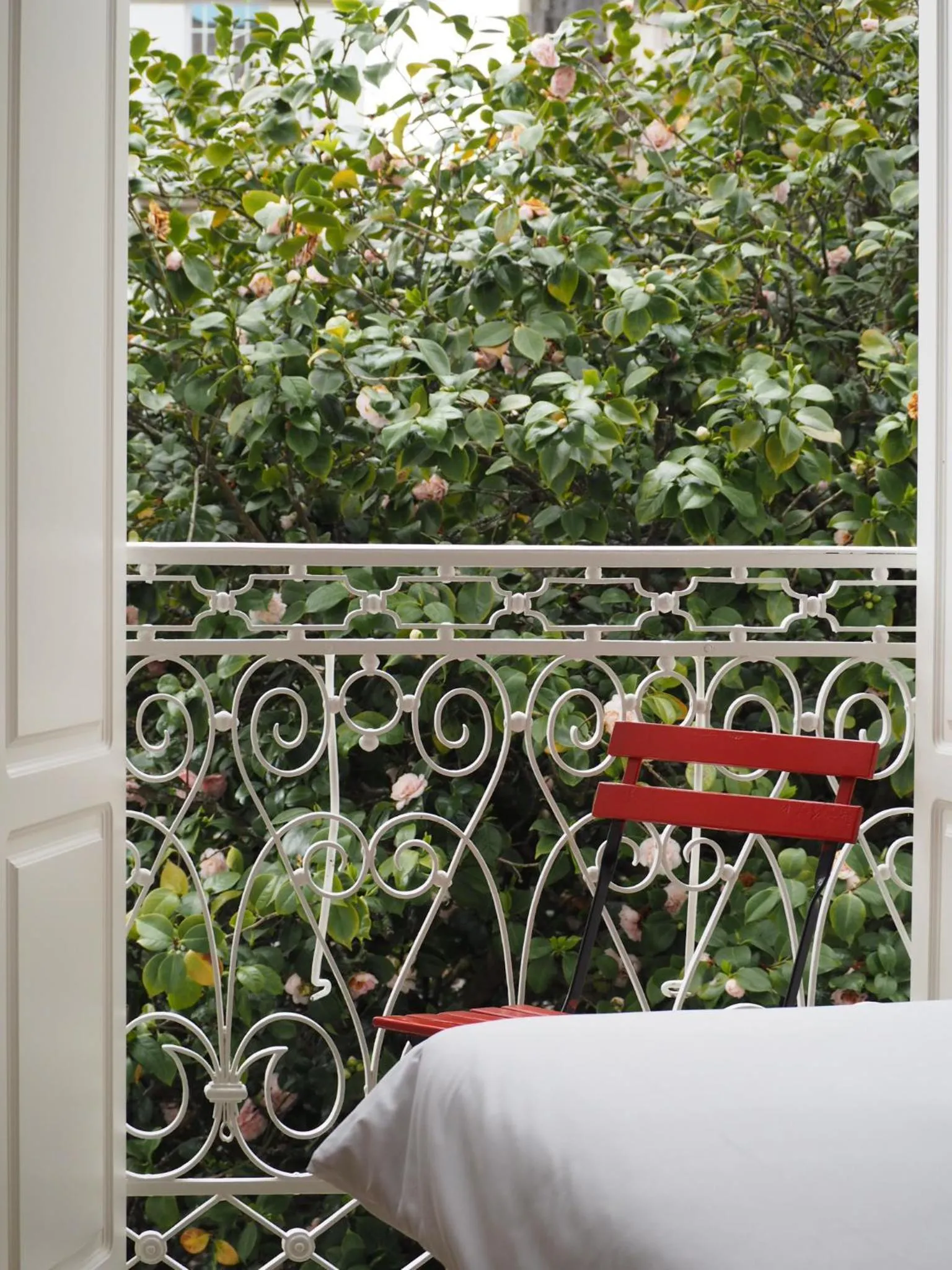 Decorative detail, Bed in Libredón Rooms