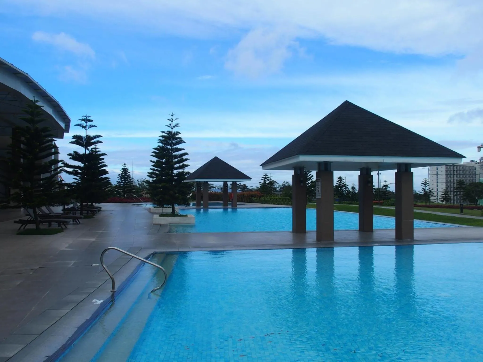 Swimming pool in Cozy Family Suite with Stunning View of Taal