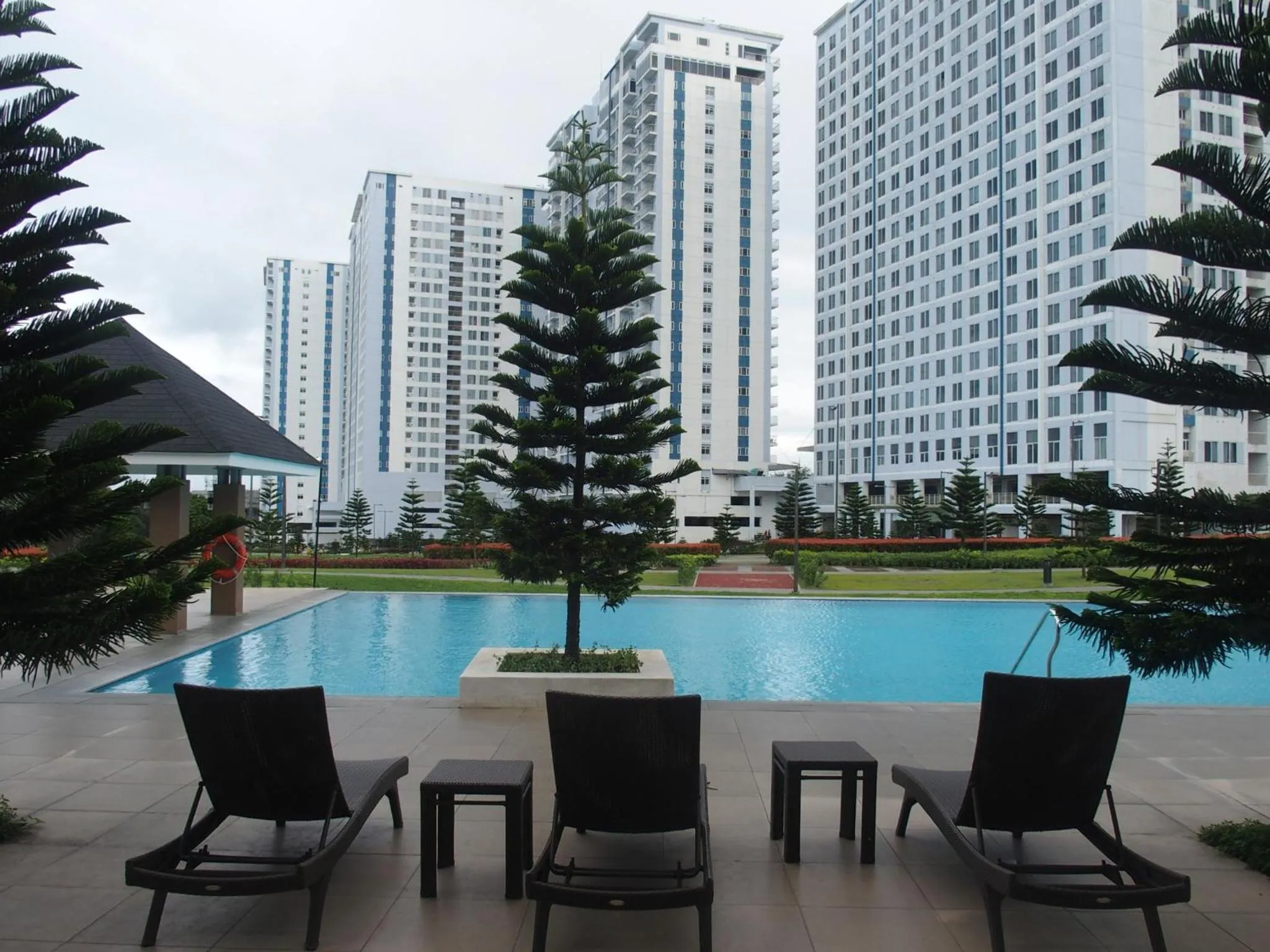 Swimming pool in Cozy Family Suite with Stunning View of Taal