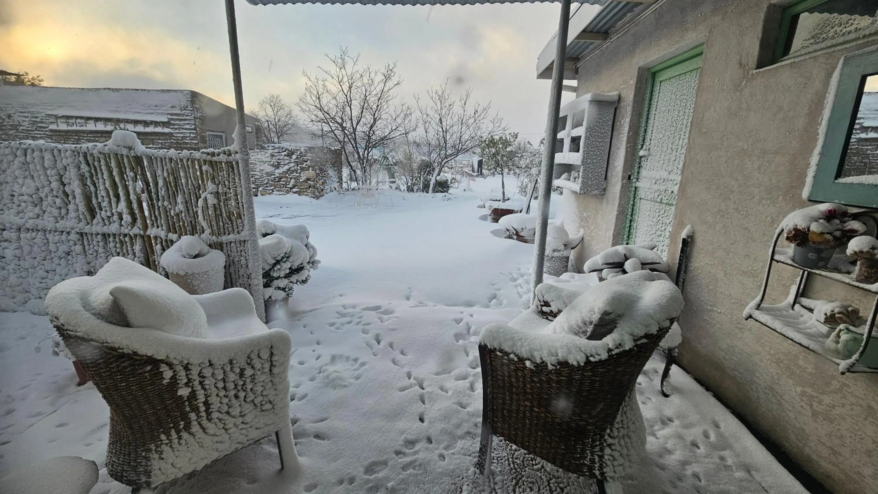 Winter in Perlman House