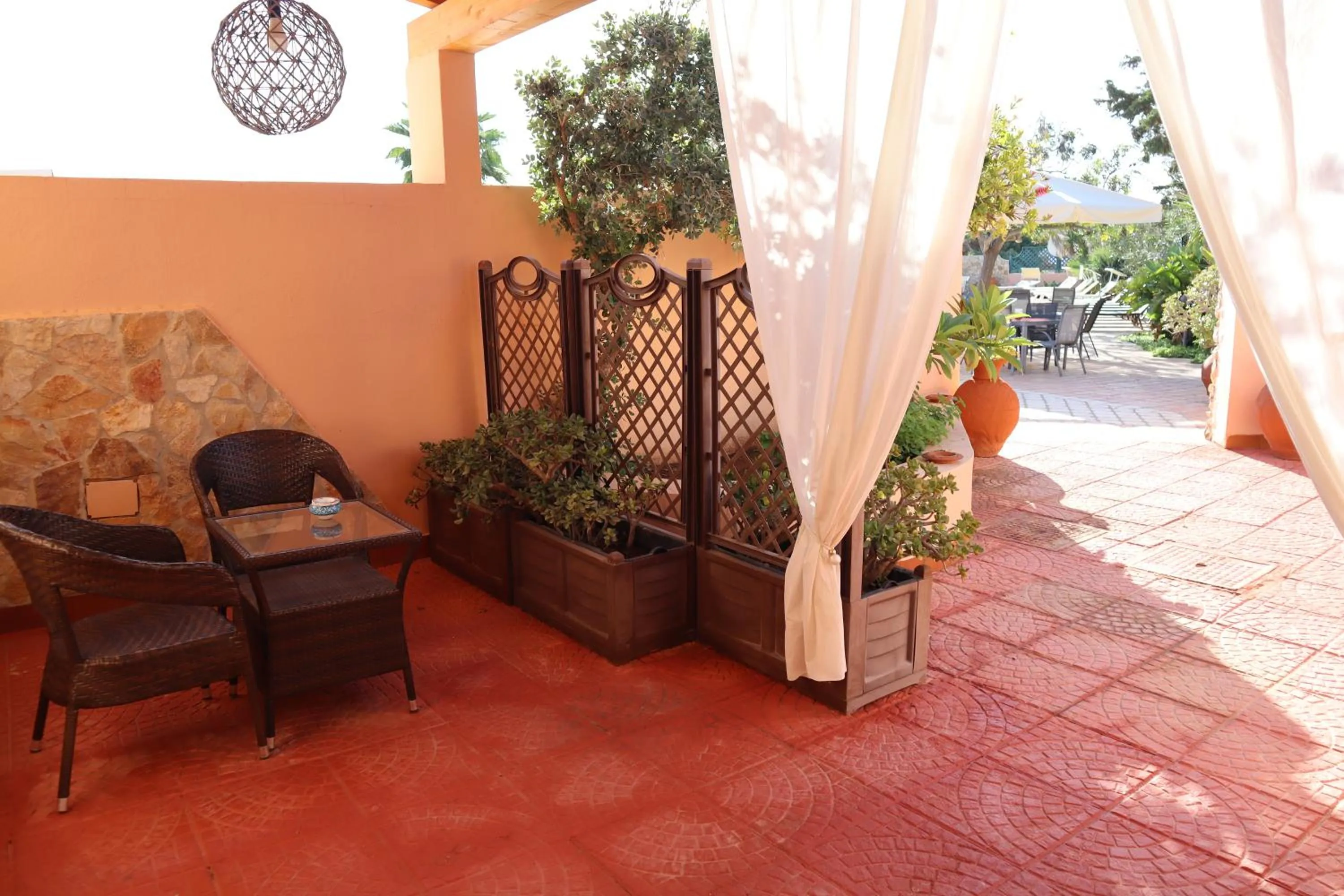 Balcony/Terrace in B&B Villa Giulia