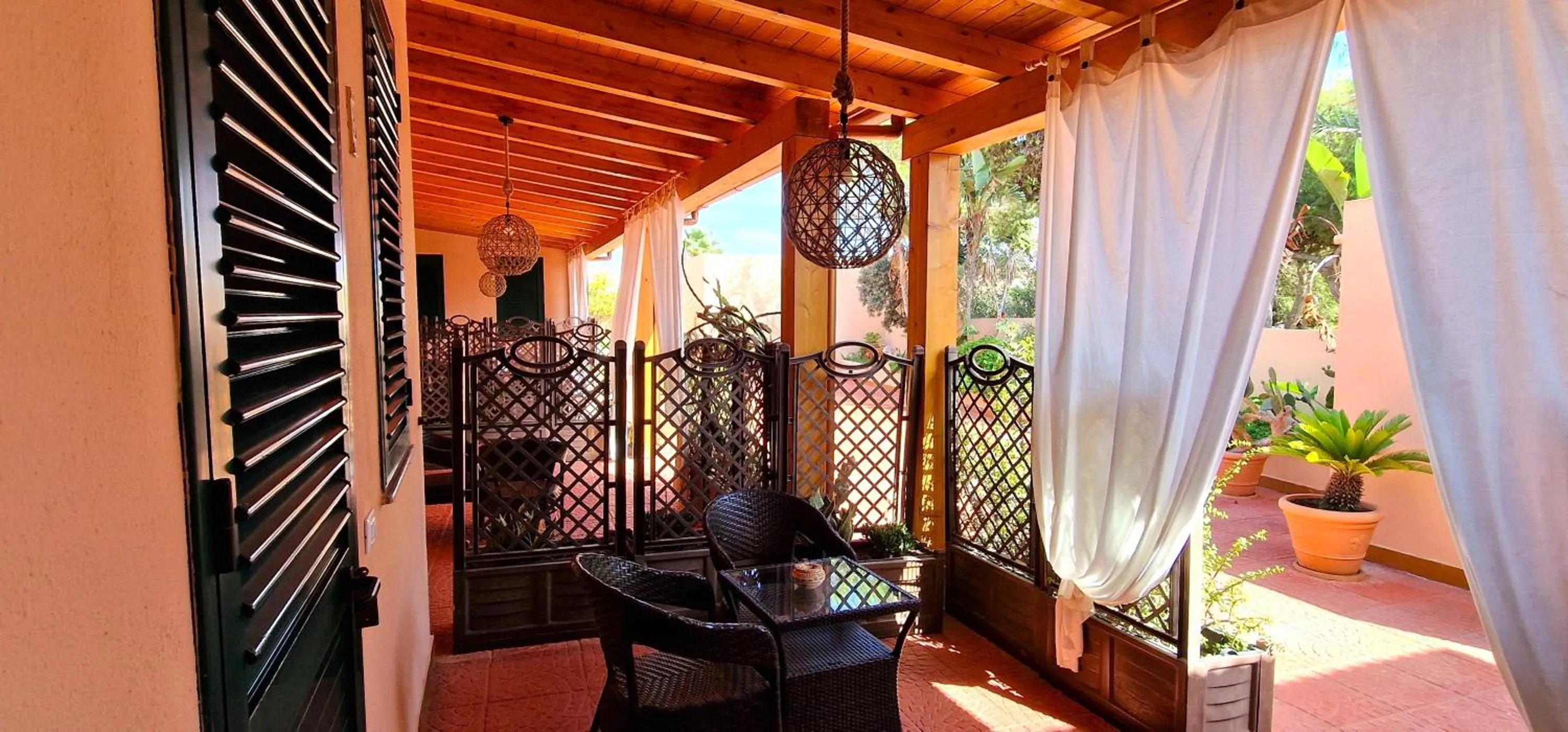 Balcony/Terrace in B&B Villa Giulia