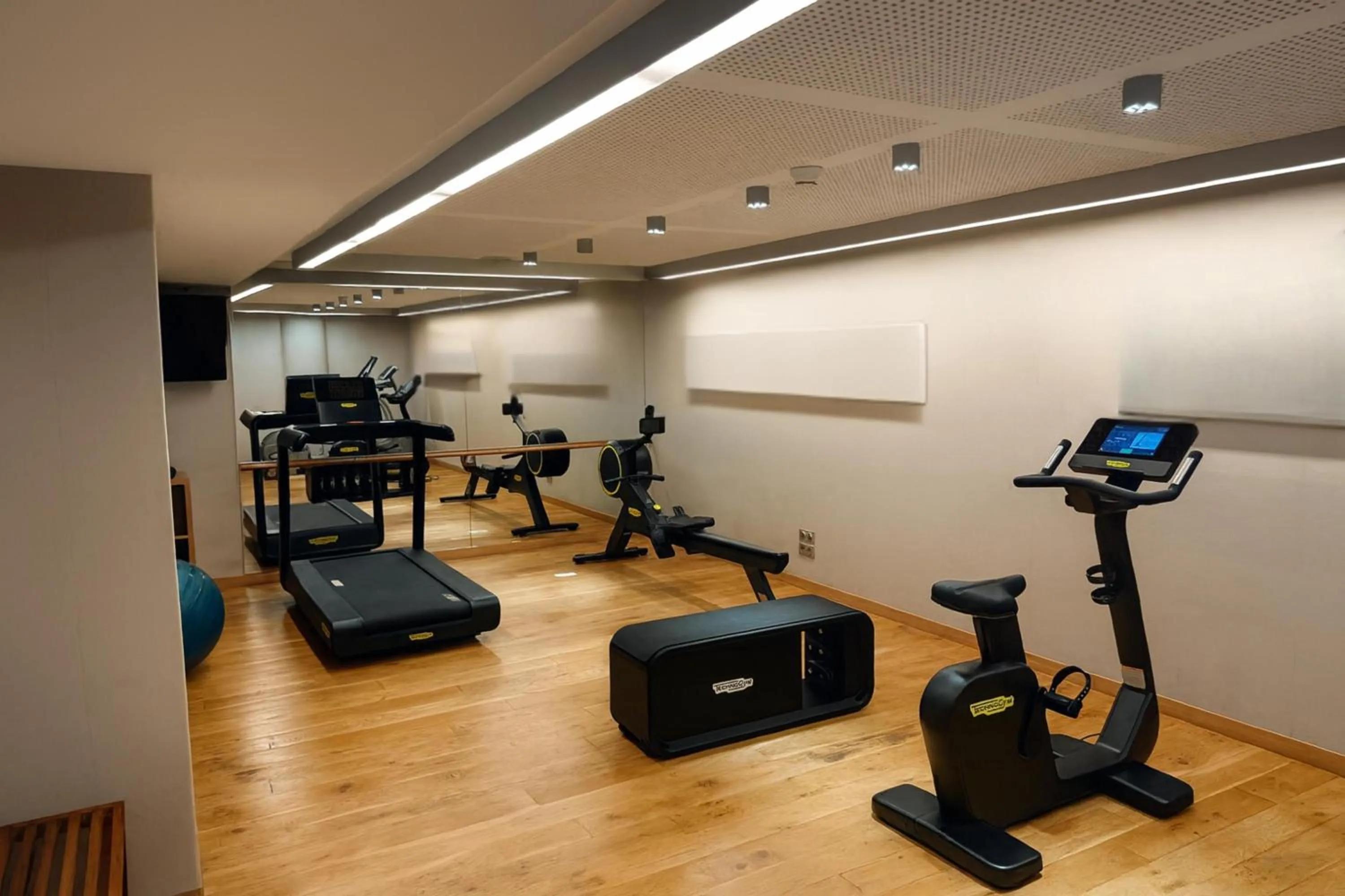 Fitness centre/facilities in Radisson Blu Hotel, Montpellier