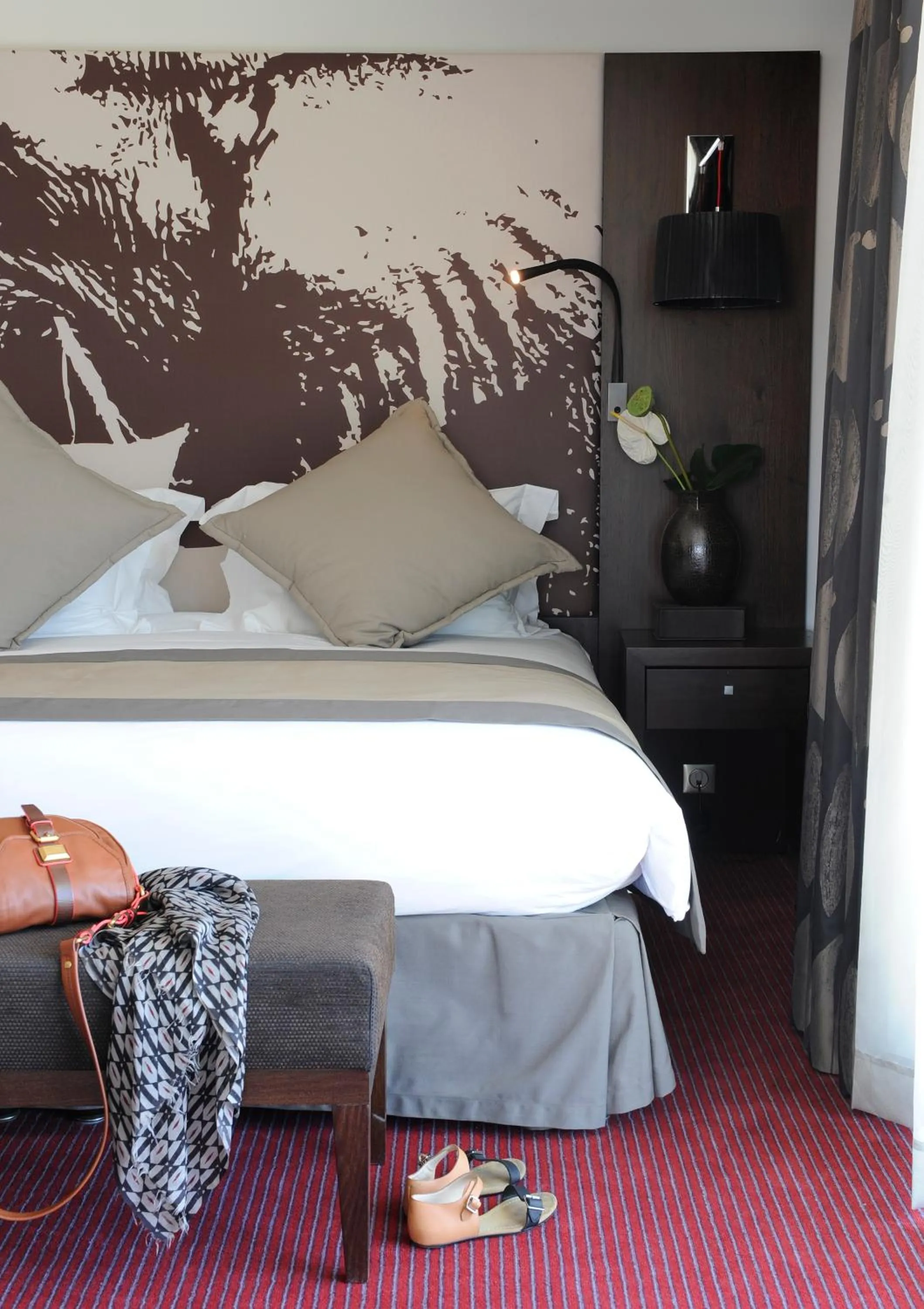 Bed in Radisson Blu Hotel, Montpellier