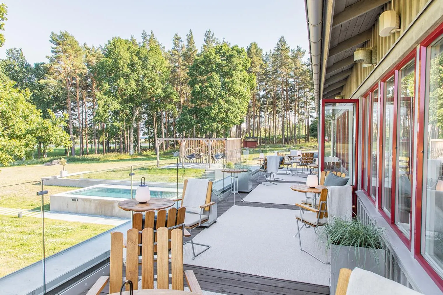 Balcony/Terrace in Stufvenäs Gästgifveri