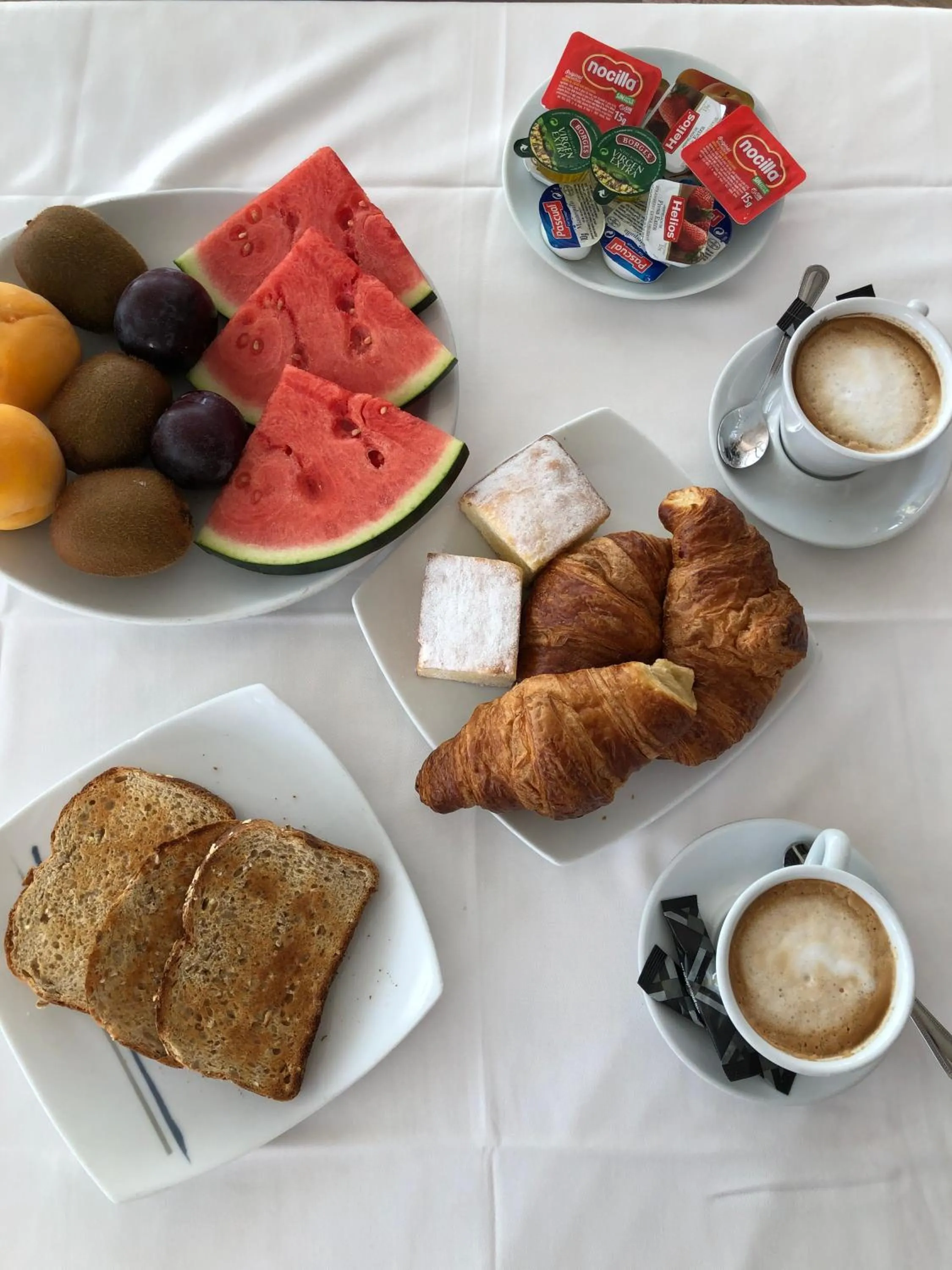 Buffet breakfast in Hotel Llorca