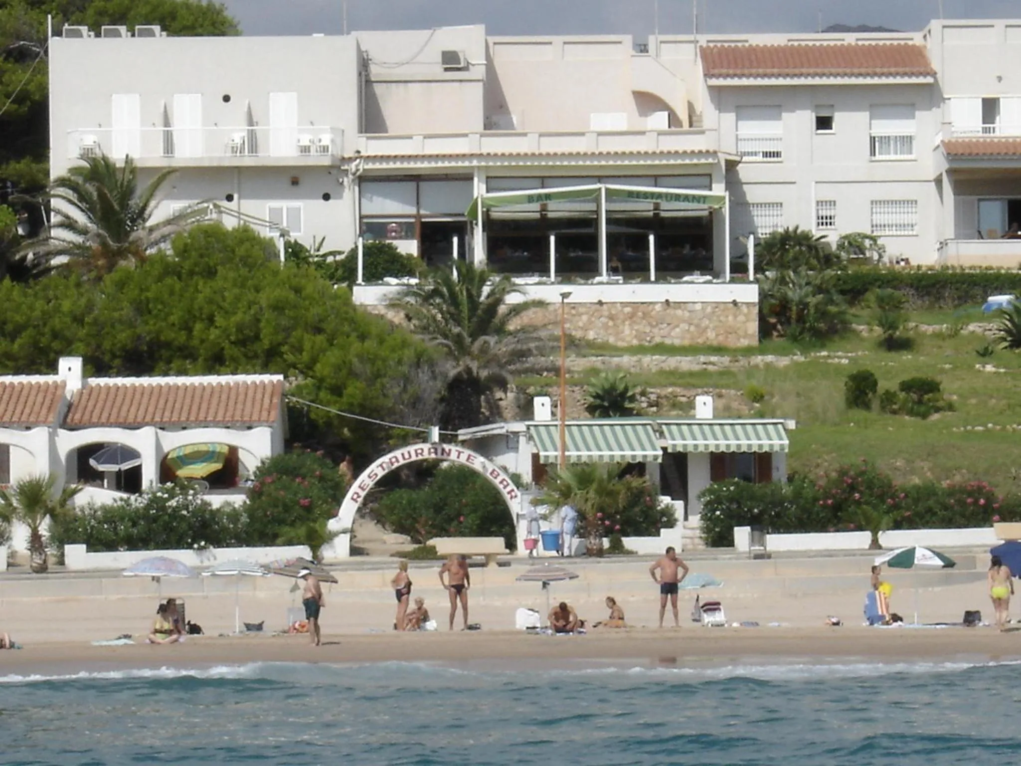 Facade/entrance in Hotel Llorca