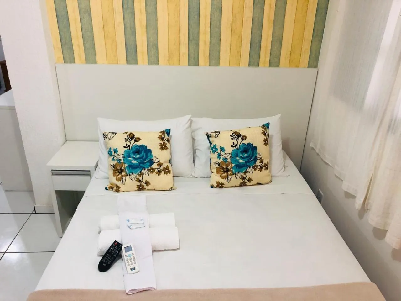 Bed in Pousada Mar Azul