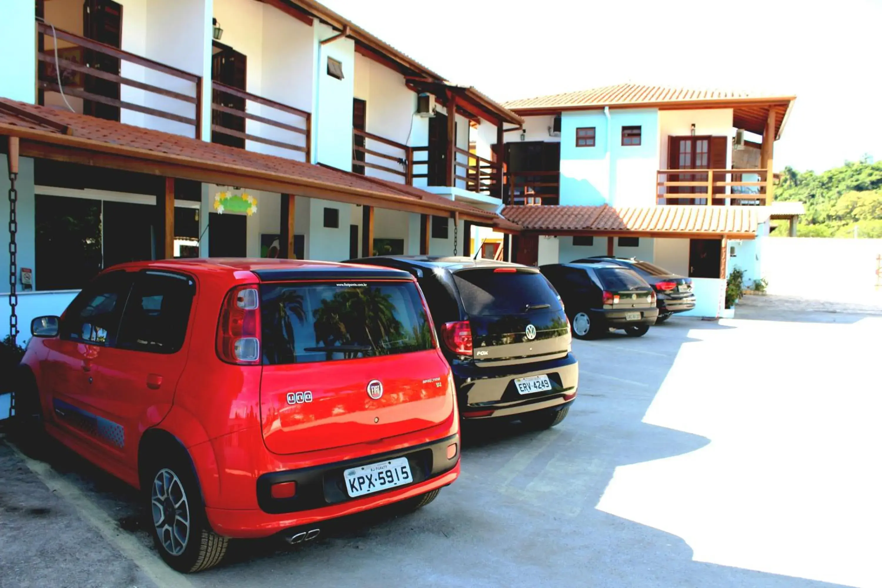 Property building in Pousada Mar Azul Property building in Pousada Mar Azul