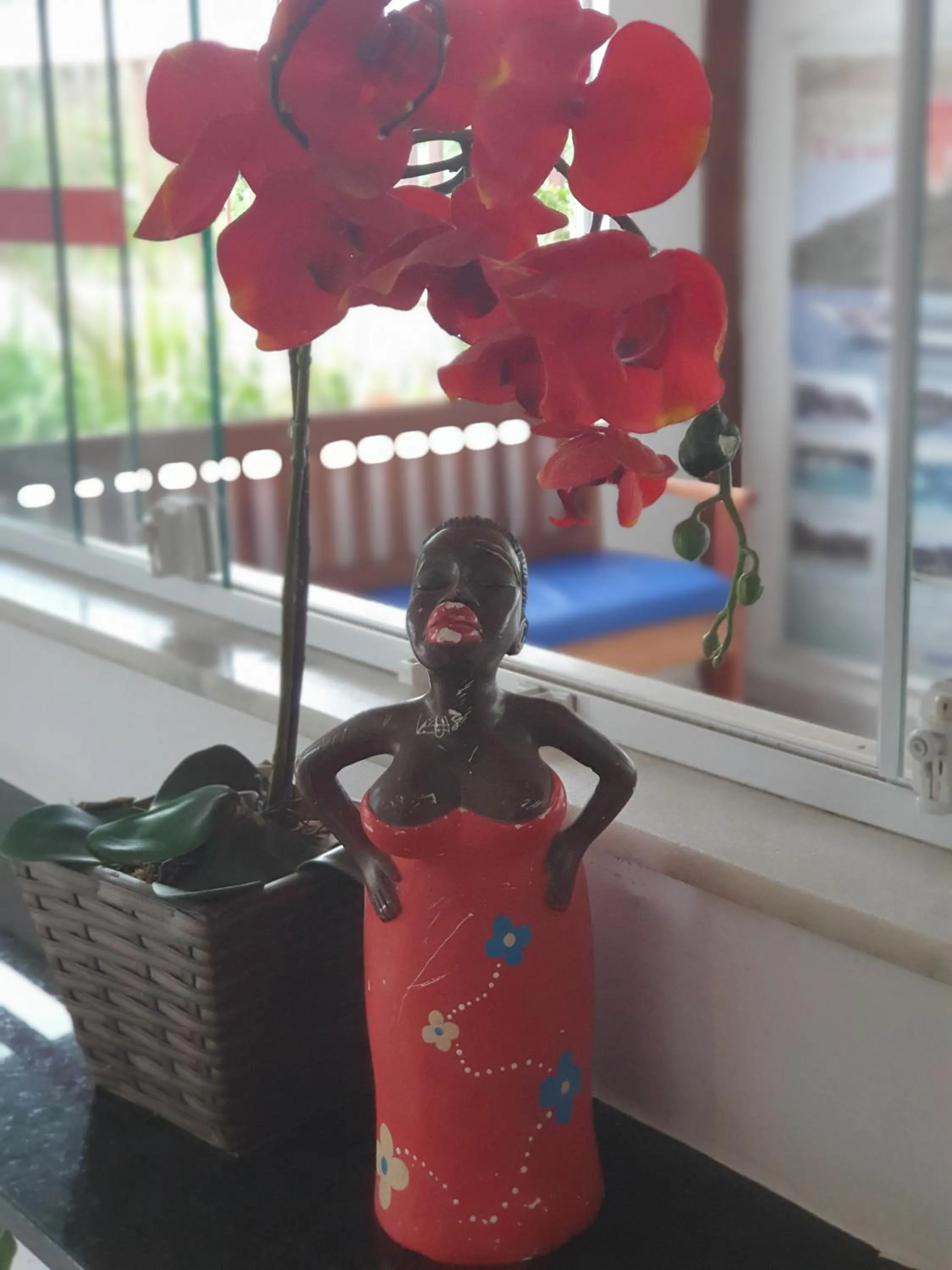 Decorative detail in Pousada Mar Azul