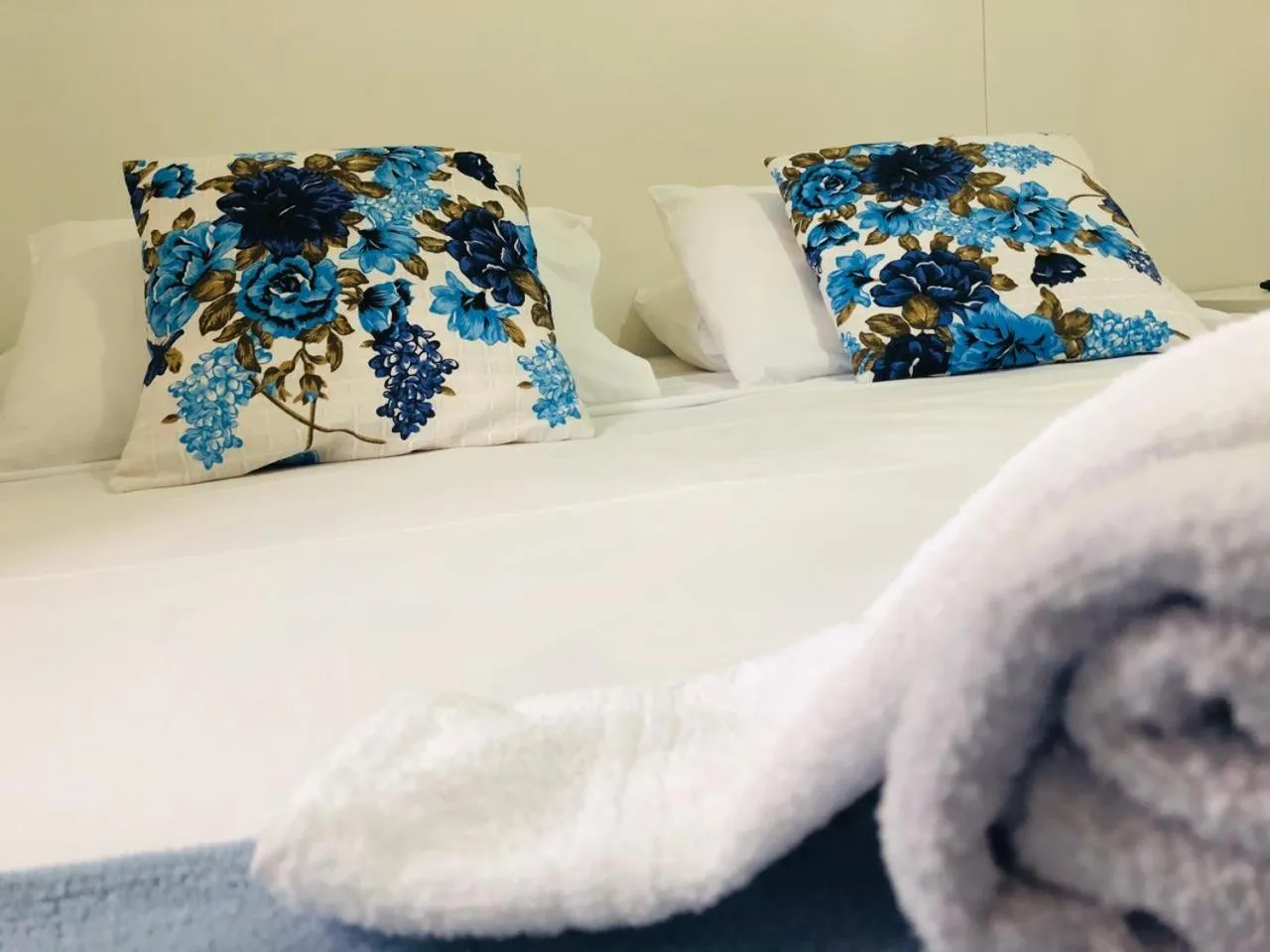 Bed in Pousada Mar Azul