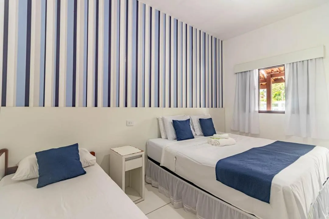 Bed in Pousada Mar Azul